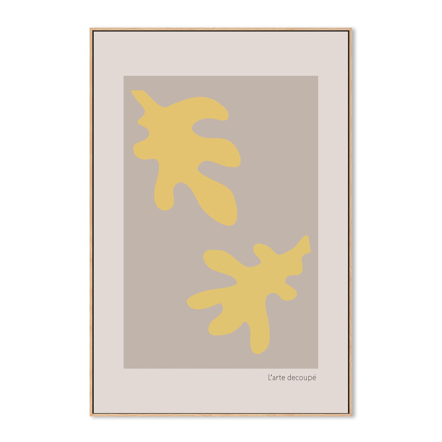 wall-art-print-canvas-poster-framed-L'arte découpe, Style D-GIOIA-WALL-ART