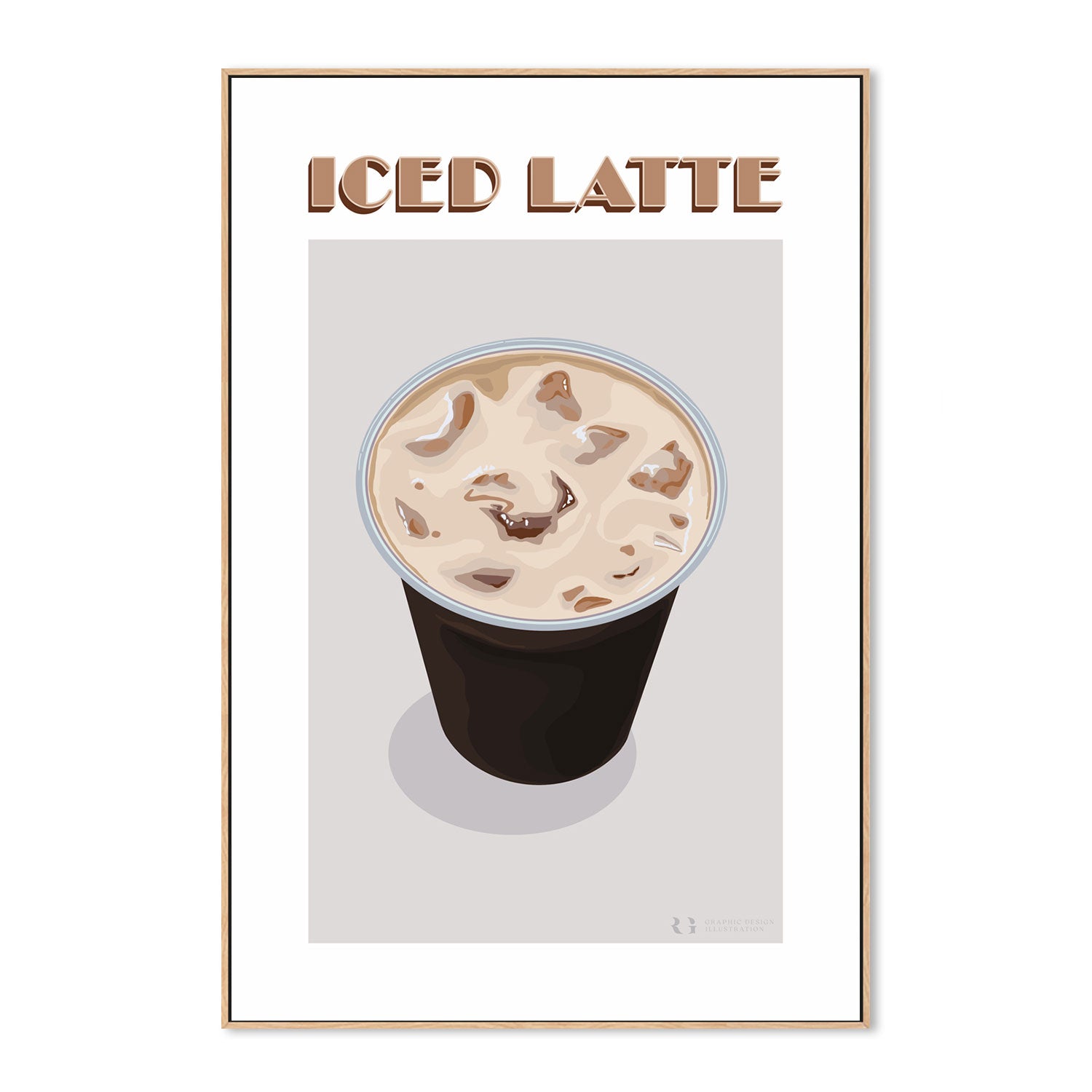 wall-art-print-canvas-poster-framed-Latte-by-Rosalyn Gray-Gioia Wall Art