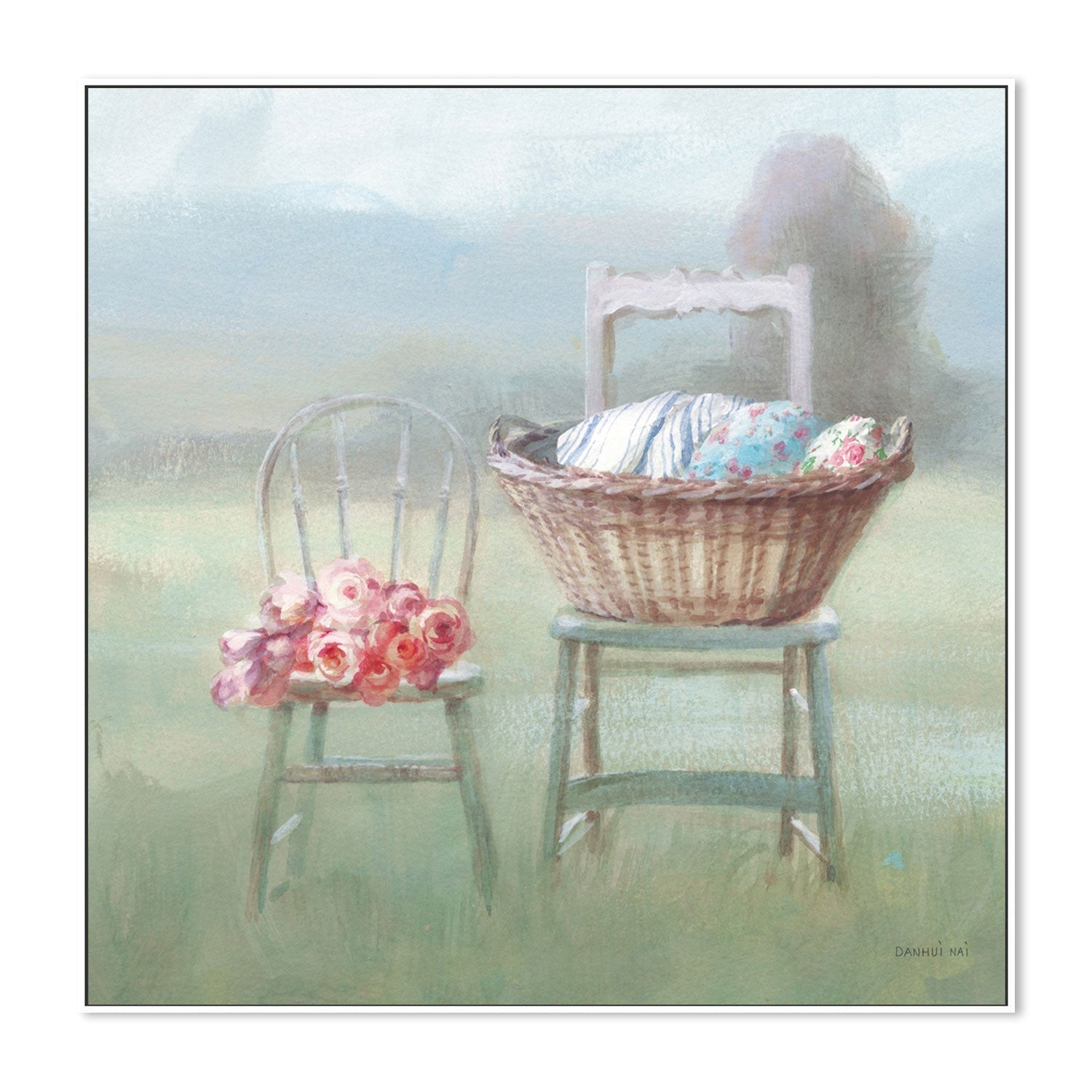 wall-art-print-canvas-poster-framed-Laundry Day, Style D-by-Danhui Nai-Gioia Wall Art