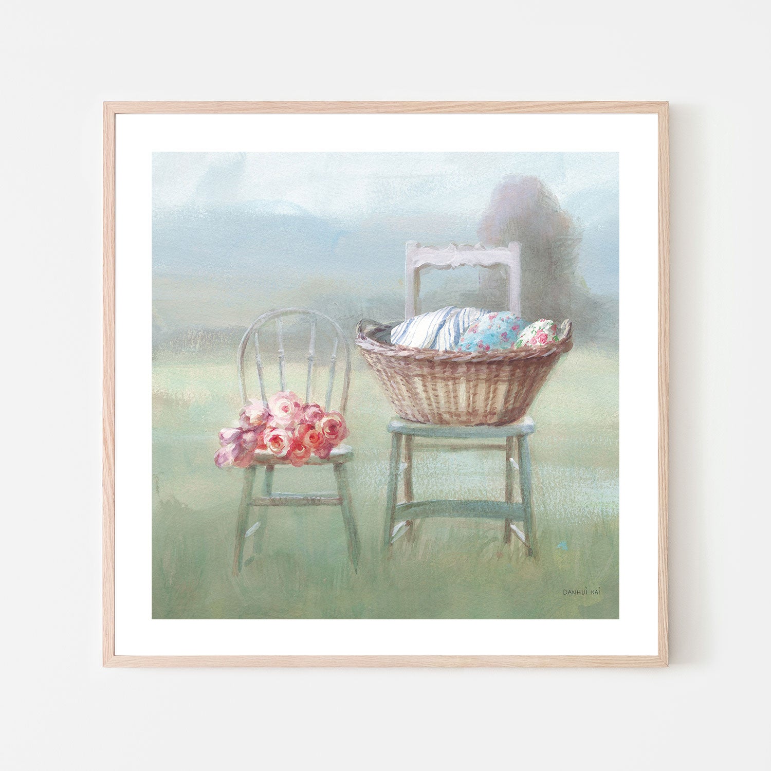 wall-art-print-canvas-poster-framed-Laundry Day, Style D-by-Danhui Nai-Gioia Wall Art