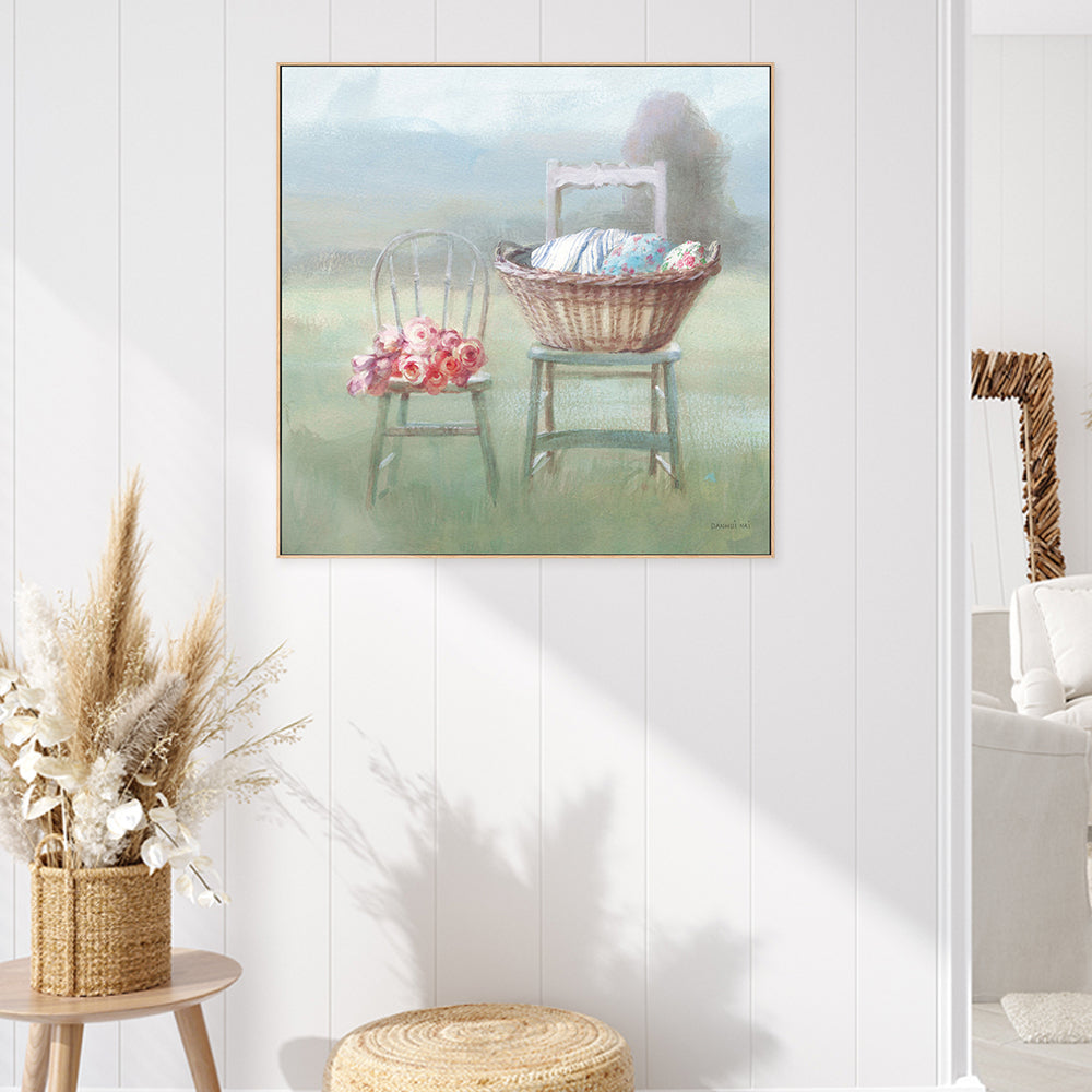 wall-art-print-canvas-poster-framed-Laundry Day, Style D-by-Danhui Nai-Gioia Wall Art