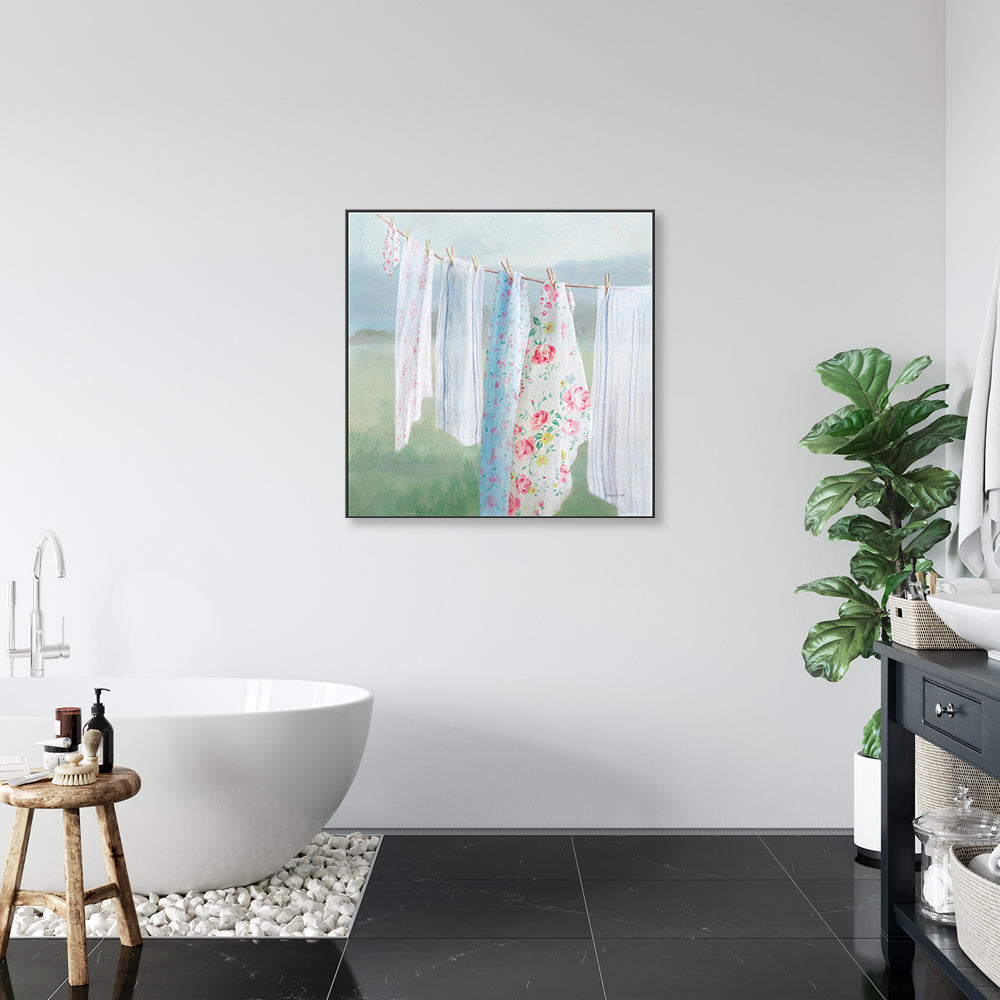 wall-art-print-canvas-poster-framed-Laundry Day, Style F-by-Danhui Nai-Gioia Wall Art