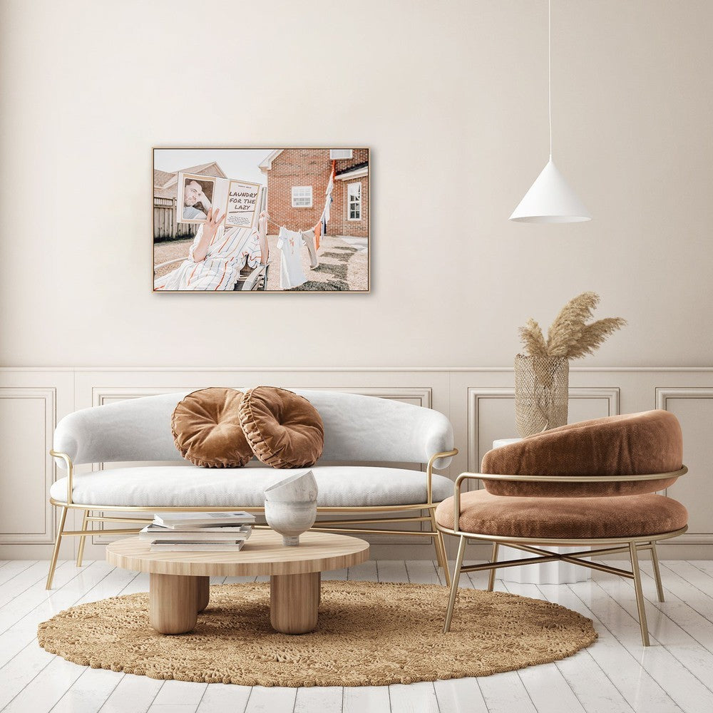 wall-art-print-canvas-poster-framed-Laundry For The Lazy, By Mike Melnotte-by-Plus X Studio-Gioia Wall Art