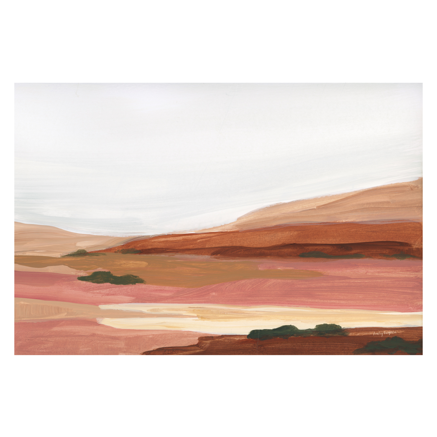 wall-art-print-canvas-poster-framed-Laurel Lowland, Style B , By Haley Knighten-1