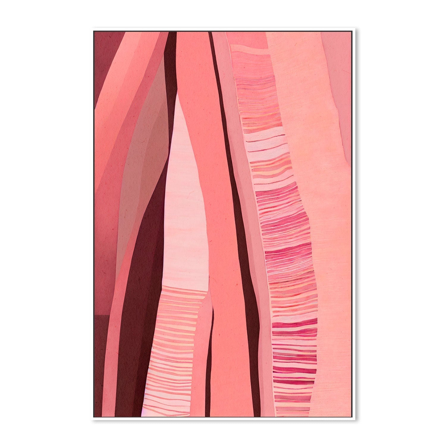 wall-art-print-canvas-poster-framed-Layers Of Pink , By Treechild-GIOIA-WALL-ART
