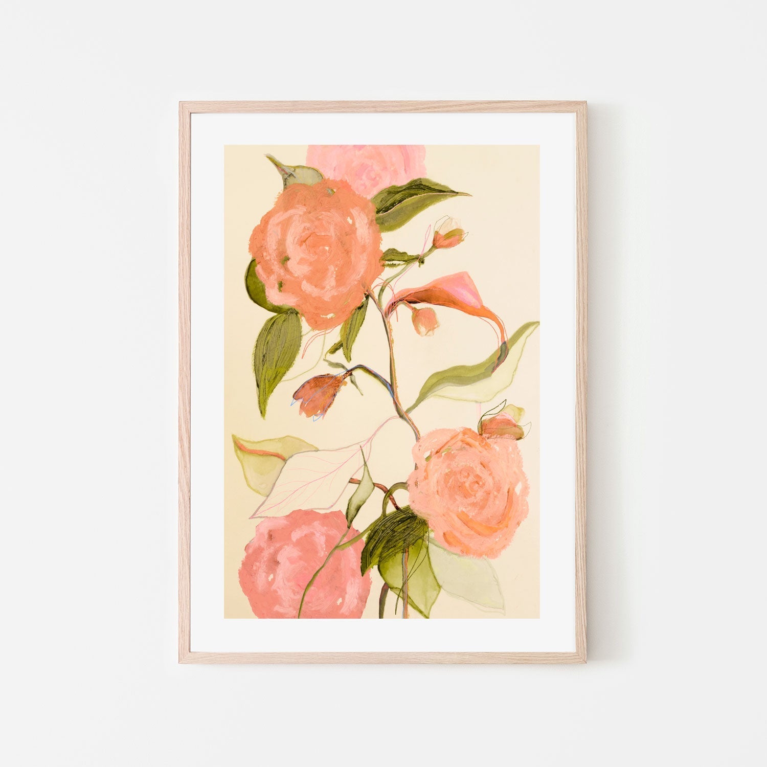 wall-art-print-canvas-poster-framed-Le Lani Rose , By Leigh Viner-6