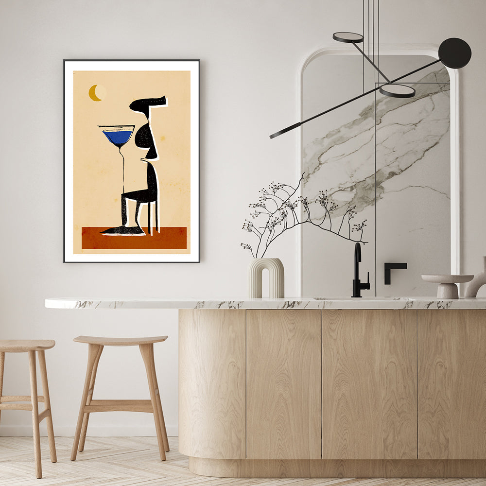 wall-art-print-canvas-poster-framed-Le Monsieur , By Treechild-GIOIA-WALL-ART