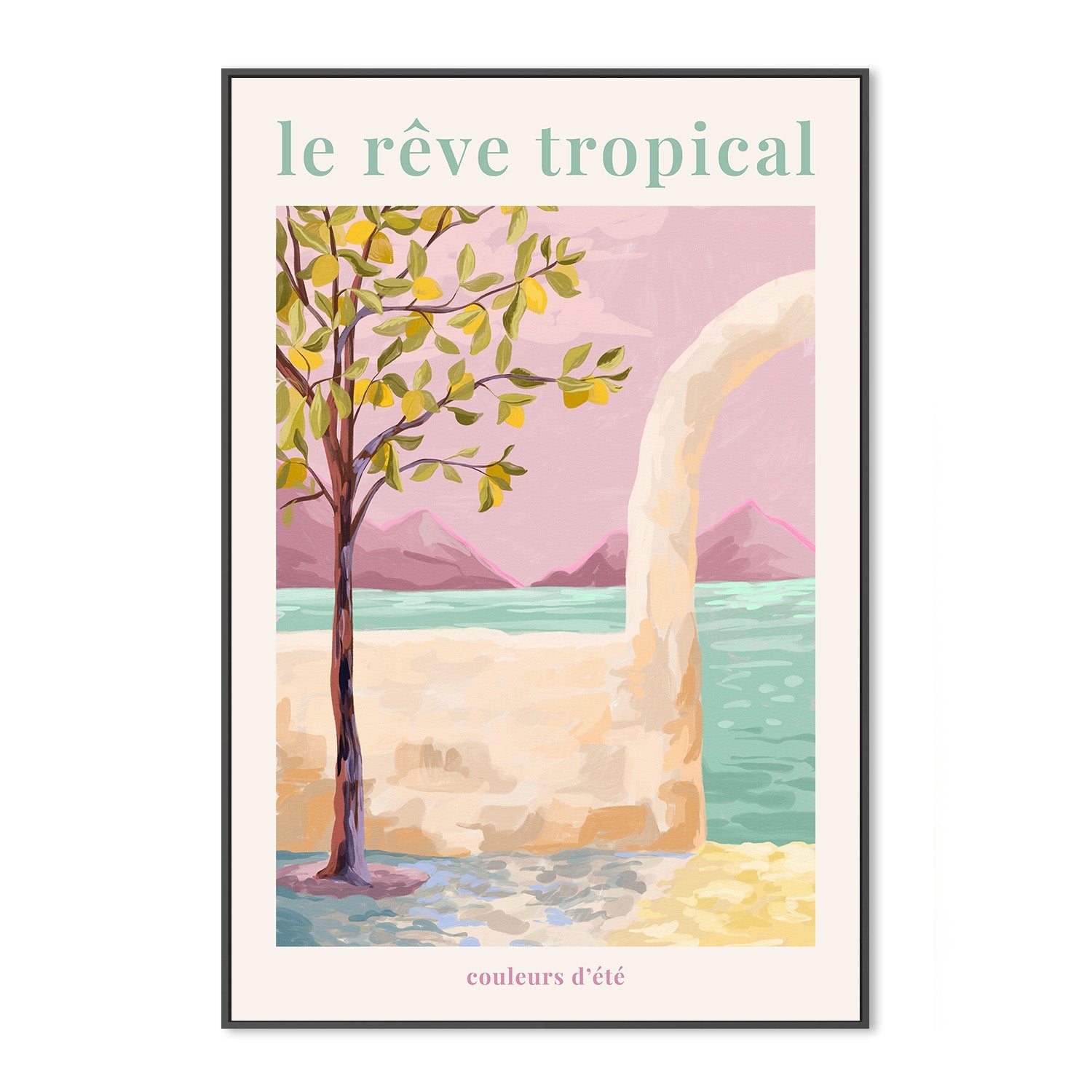 wall-art-print-canvas-poster-framed-Le RAave Tropical - Lemontree-3