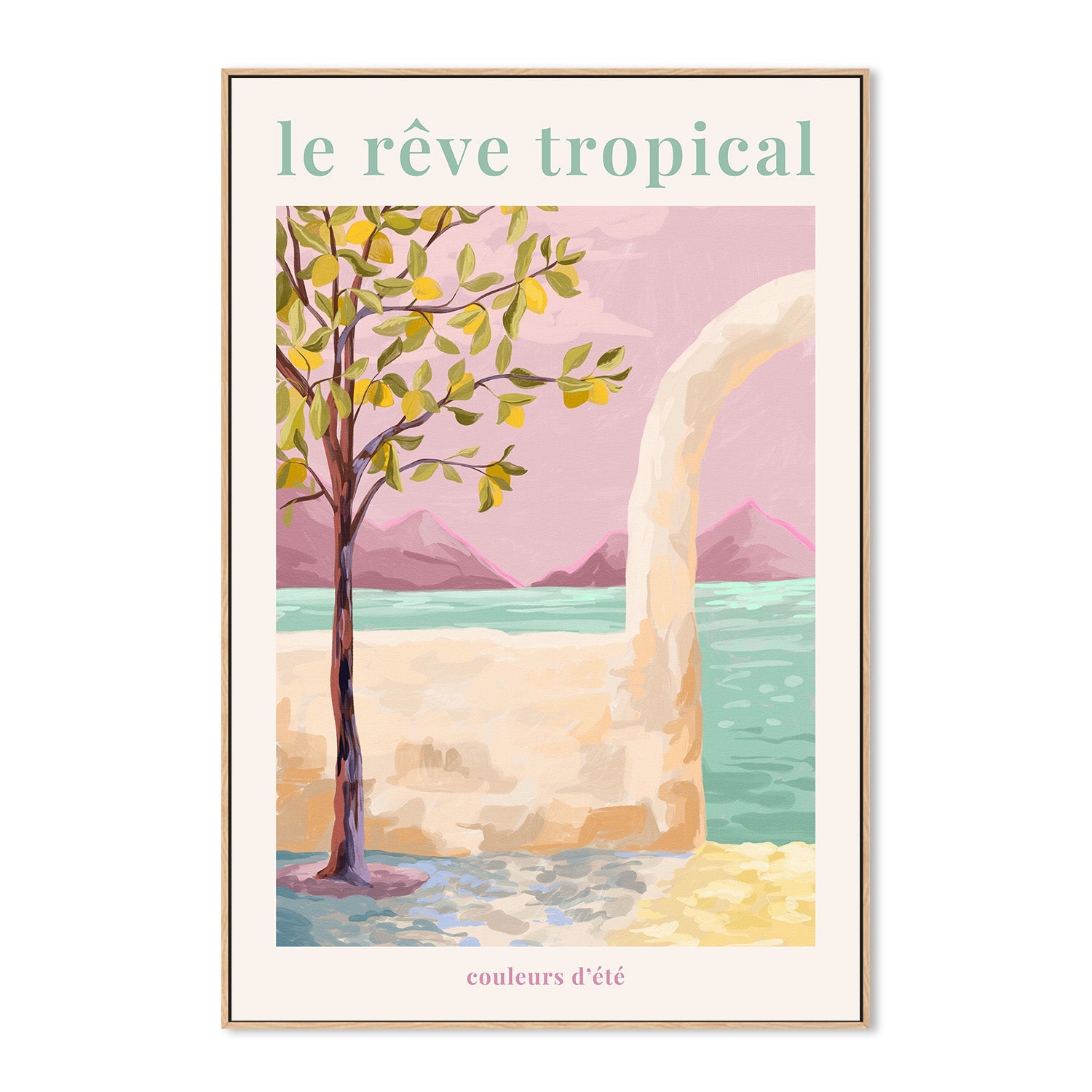 wall-art-print-canvas-poster-framed-Le RAave Tropical - Lemontree-4