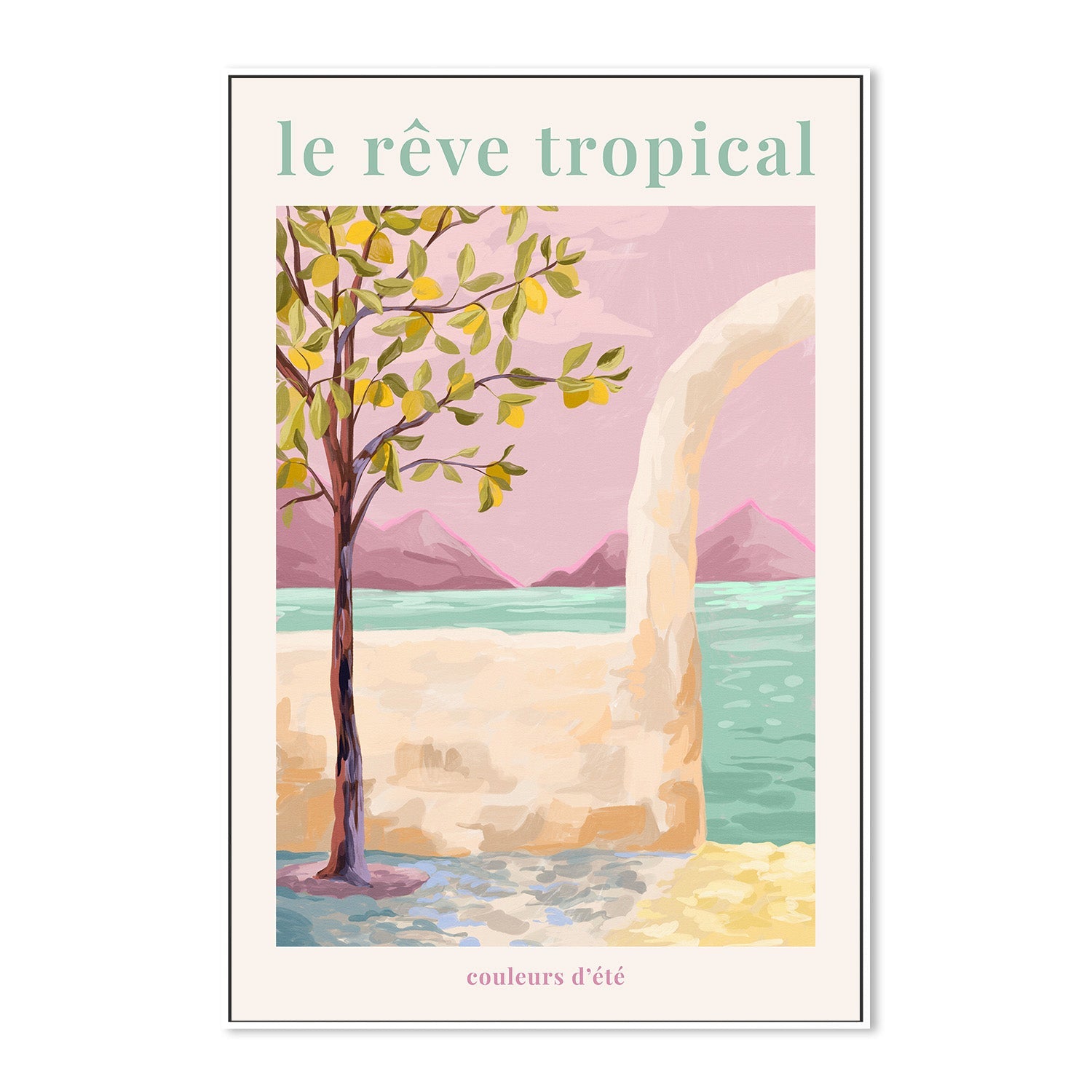 wall-art-print-canvas-poster-framed-Le RAave Tropical - Lemontree-5