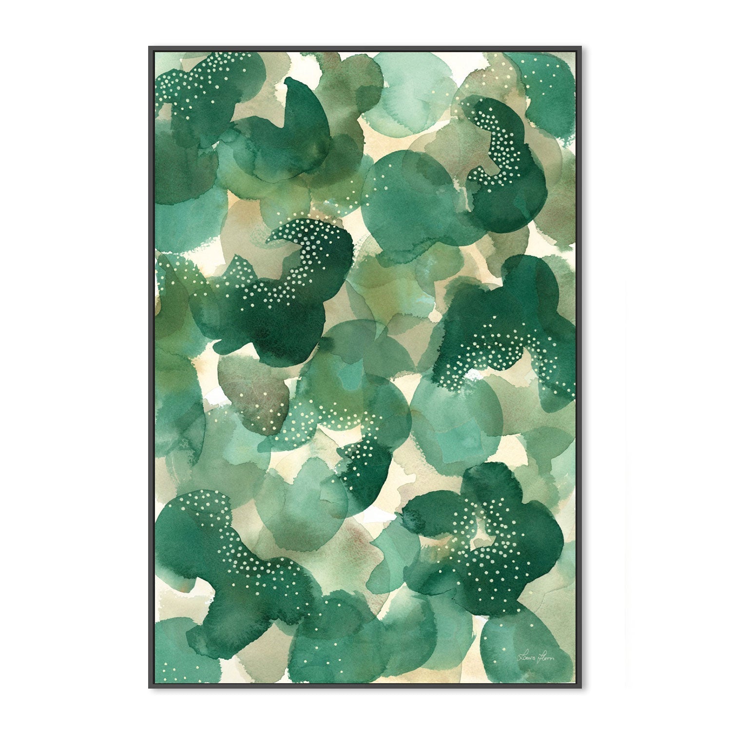 wall-art-print-canvas-poster-framed-Leaf Canopy-by-Laura Horn-Gioia Wall Art