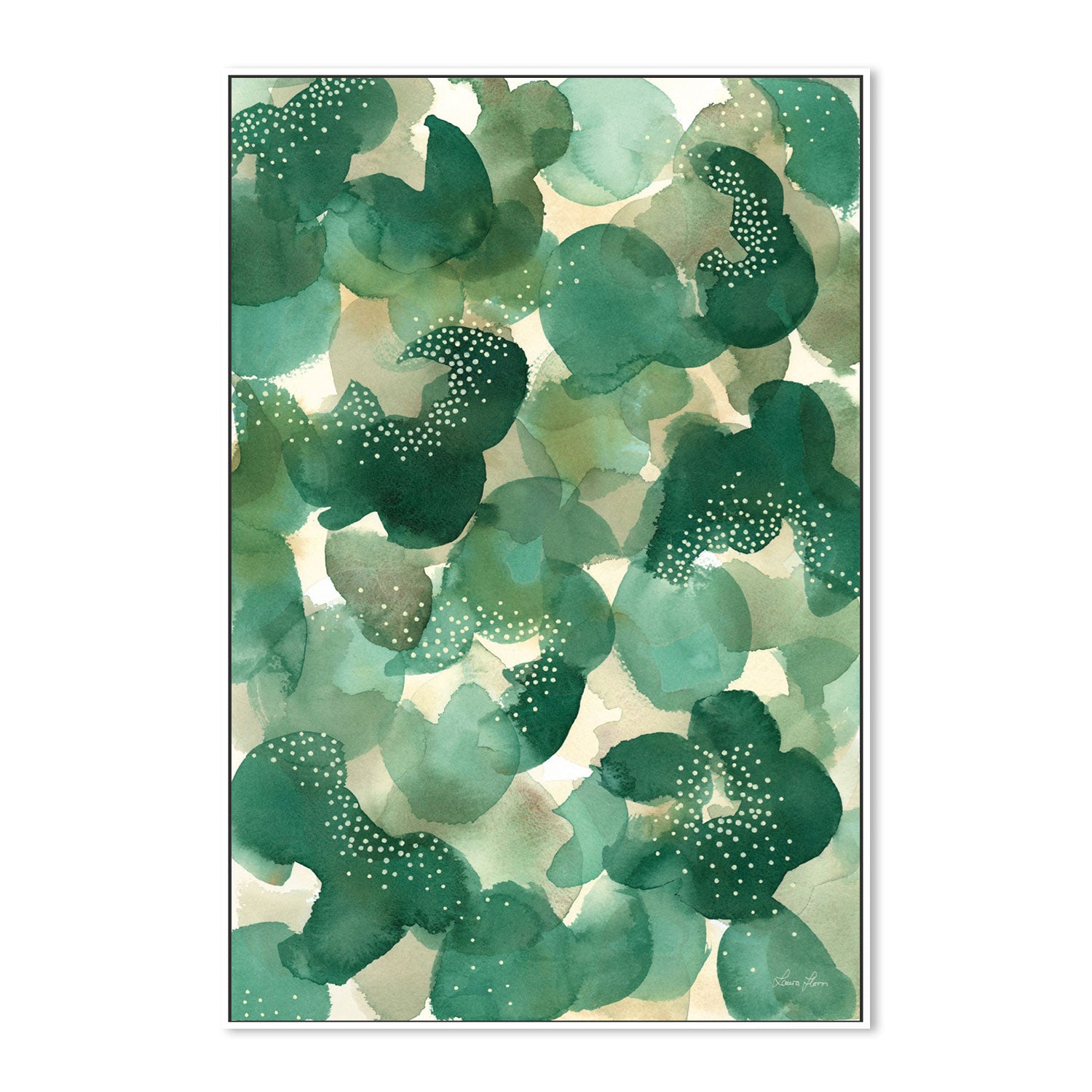 wall-art-print-canvas-poster-framed-Leaf Canopy-by-Laura Horn-Gioia Wall Art