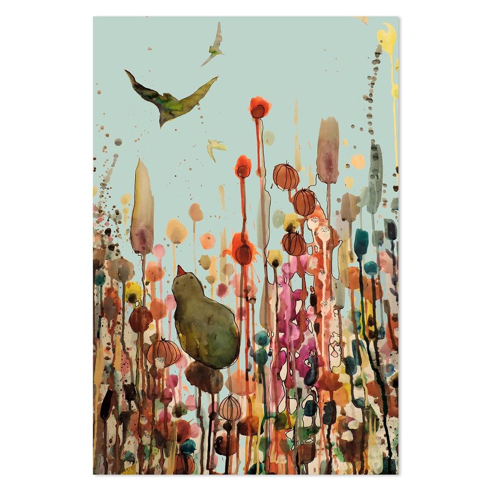 wall-art-print-canvas-poster-framed-Learning To Fly-by-Sylvie Demers-Gioia Wall Art