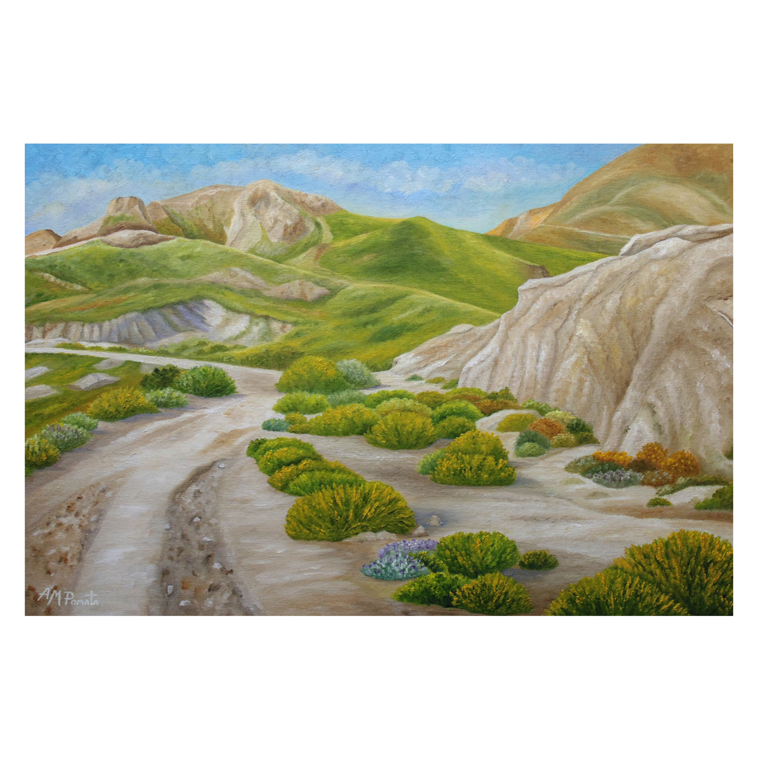 wall-art-print-canvas-poster-framed-Least Walked Tracks , By Angeles M. Pomata-1