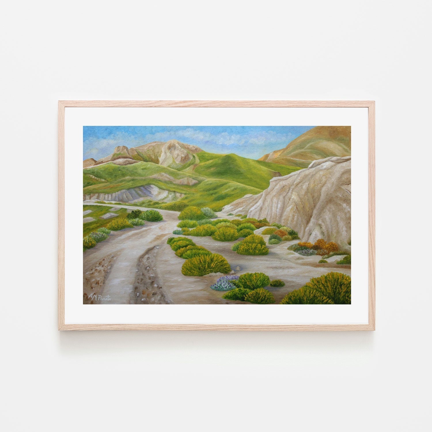 wall-art-print-canvas-poster-framed-Least Walked Tracks , By Angeles M. Pomata-6