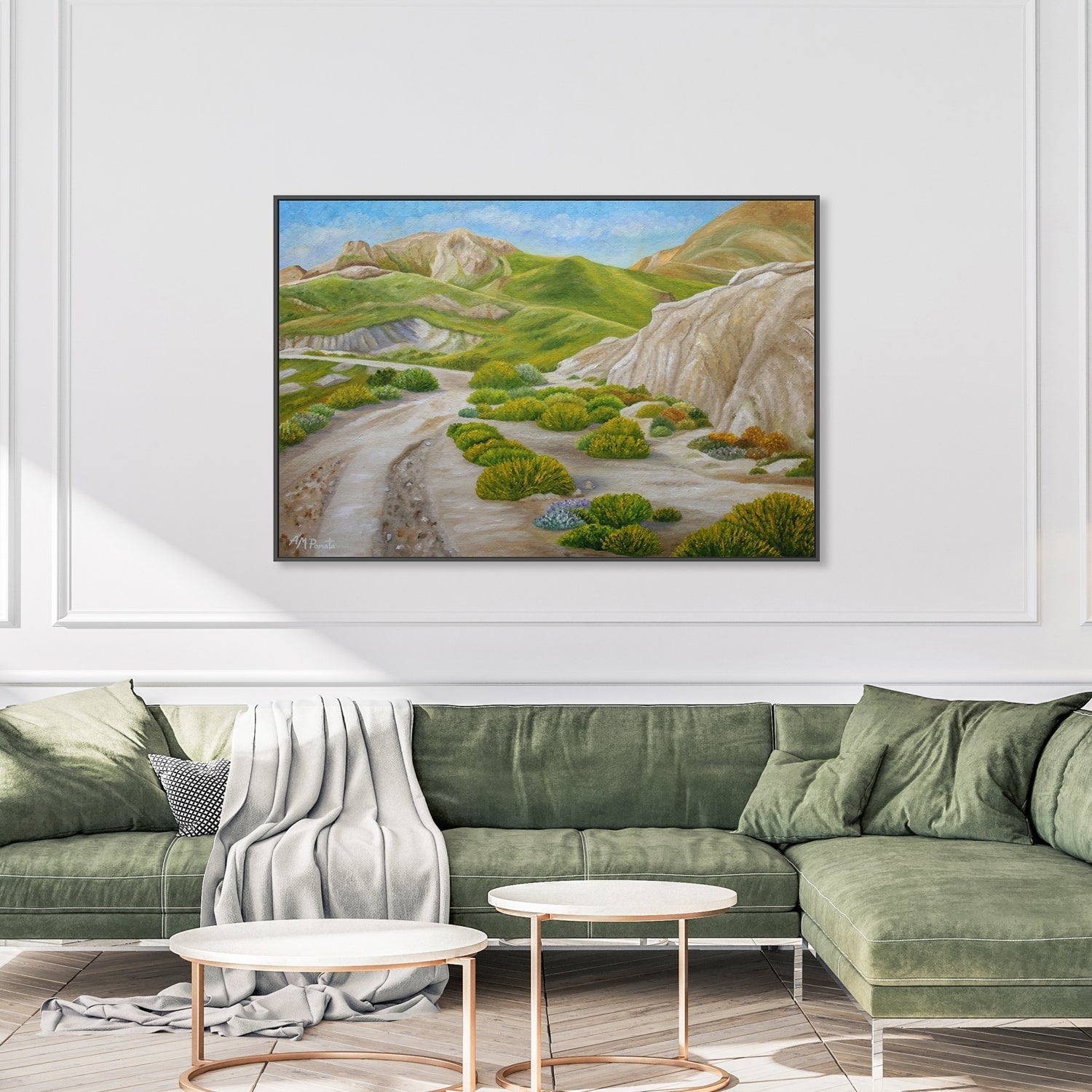 wall-art-print-canvas-poster-framed-Least Walked Tracks , By Angeles M. Pomata-7