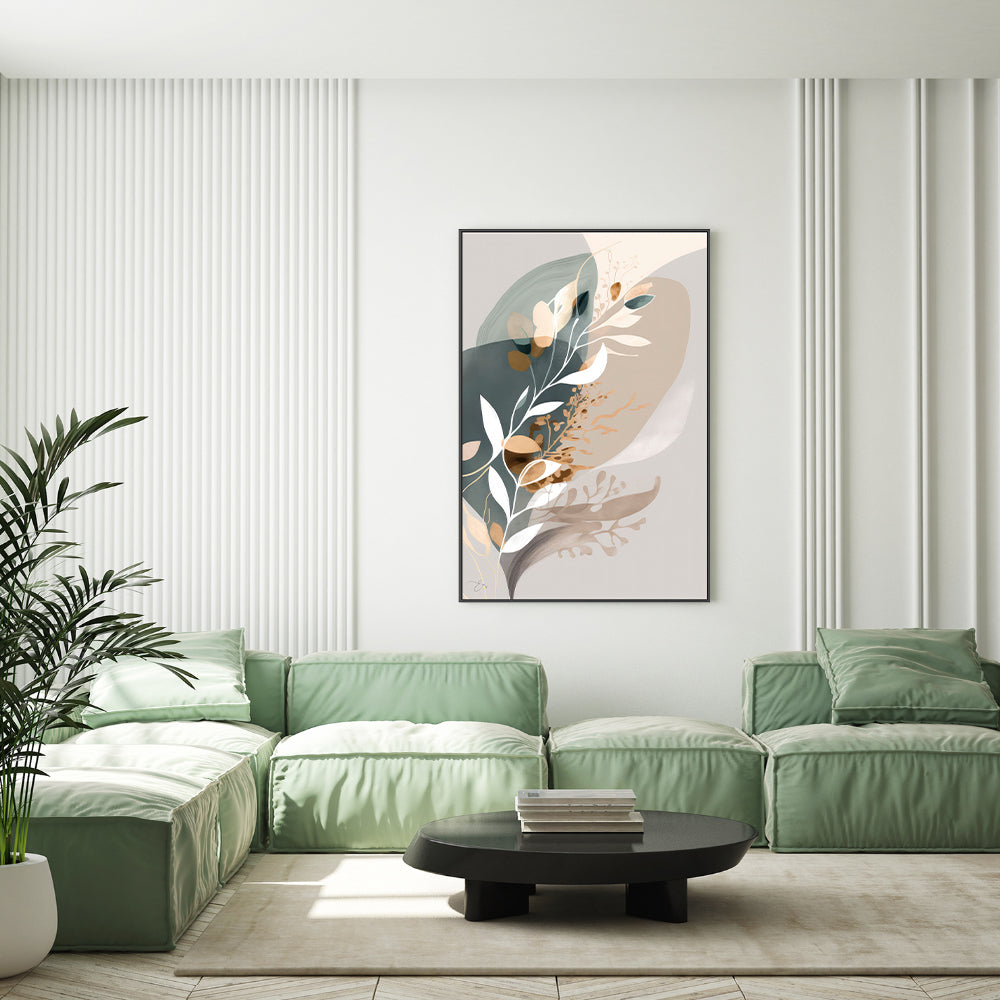 wall-art-print-canvas-poster-framed-Leaves Of Grace , By Bella Eve-GIOIA-WALL-ART
