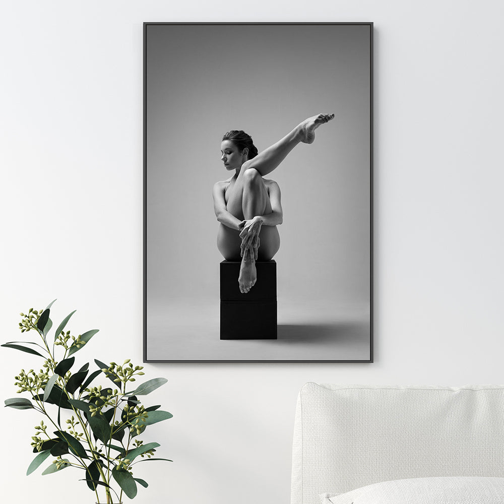 wall-art-print-canvas-poster-framed-Legs Geometry, by Natalya Sleta-by-Plus X Studio-Gioia Wall Art