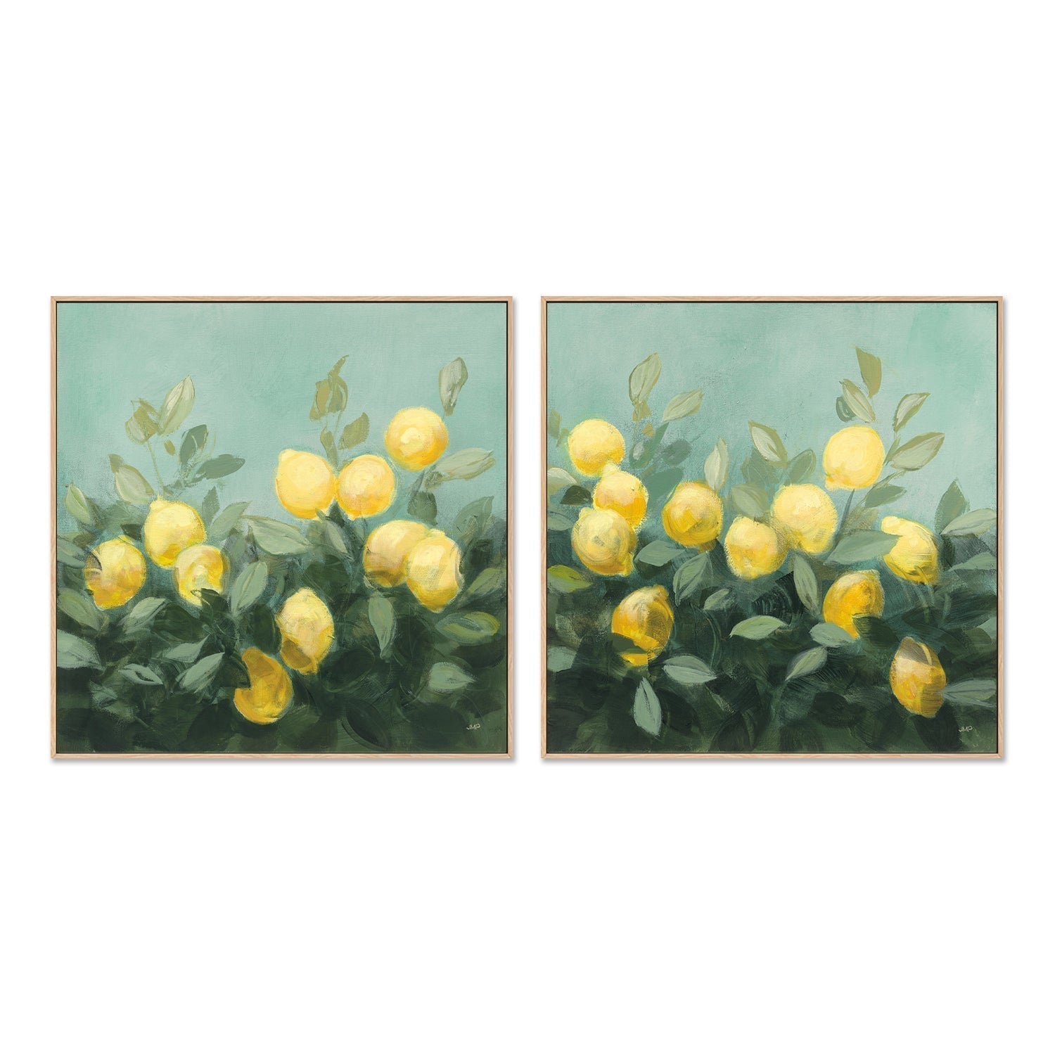 wall-art-print-canvas-poster-framed-Lemon Grove, Set of 2-by-Julia Purinton-Gioia Wall Art