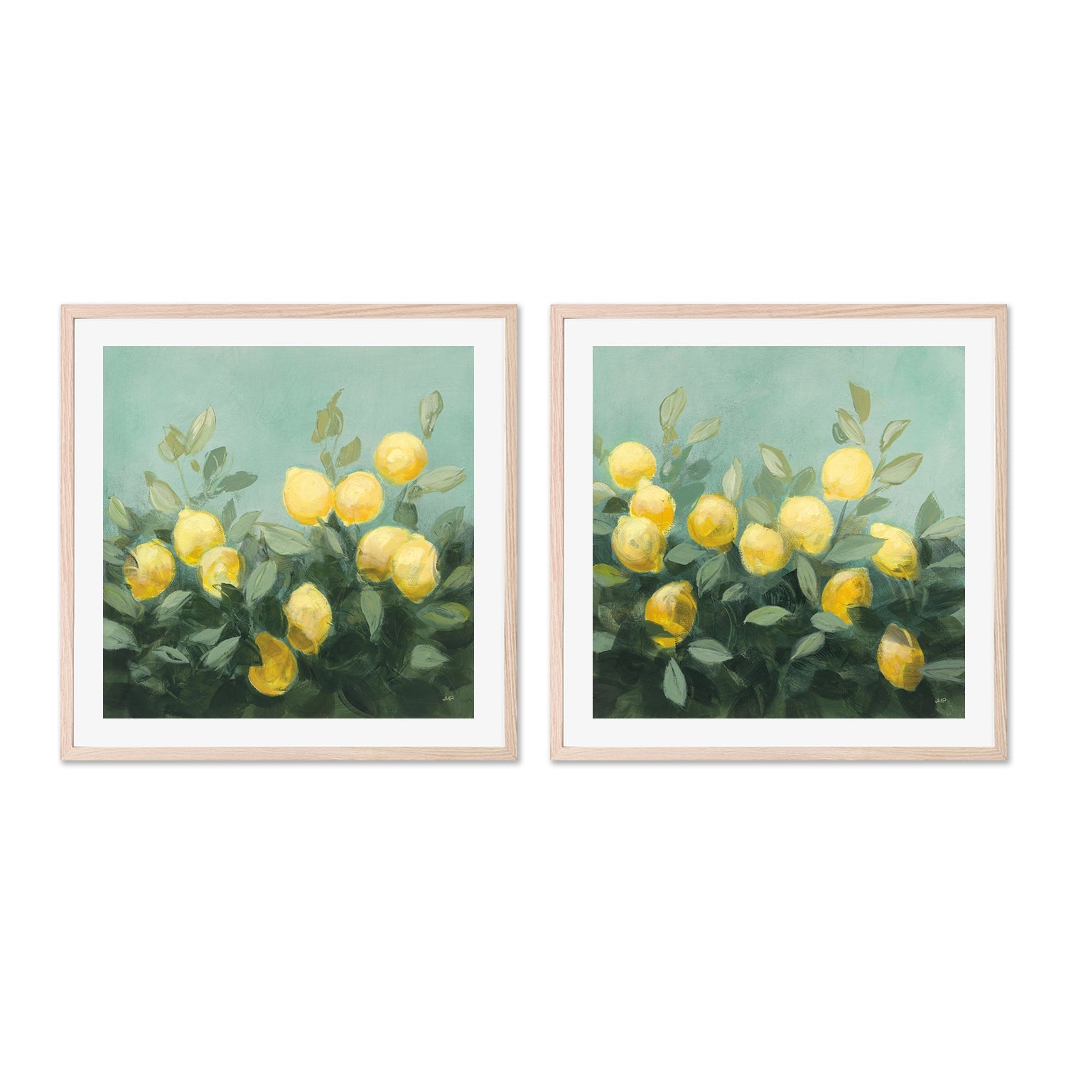 wall-art-print-canvas-poster-framed-Lemon Grove, Set of 2-by-Julia Purinton-Gioia Wall Art