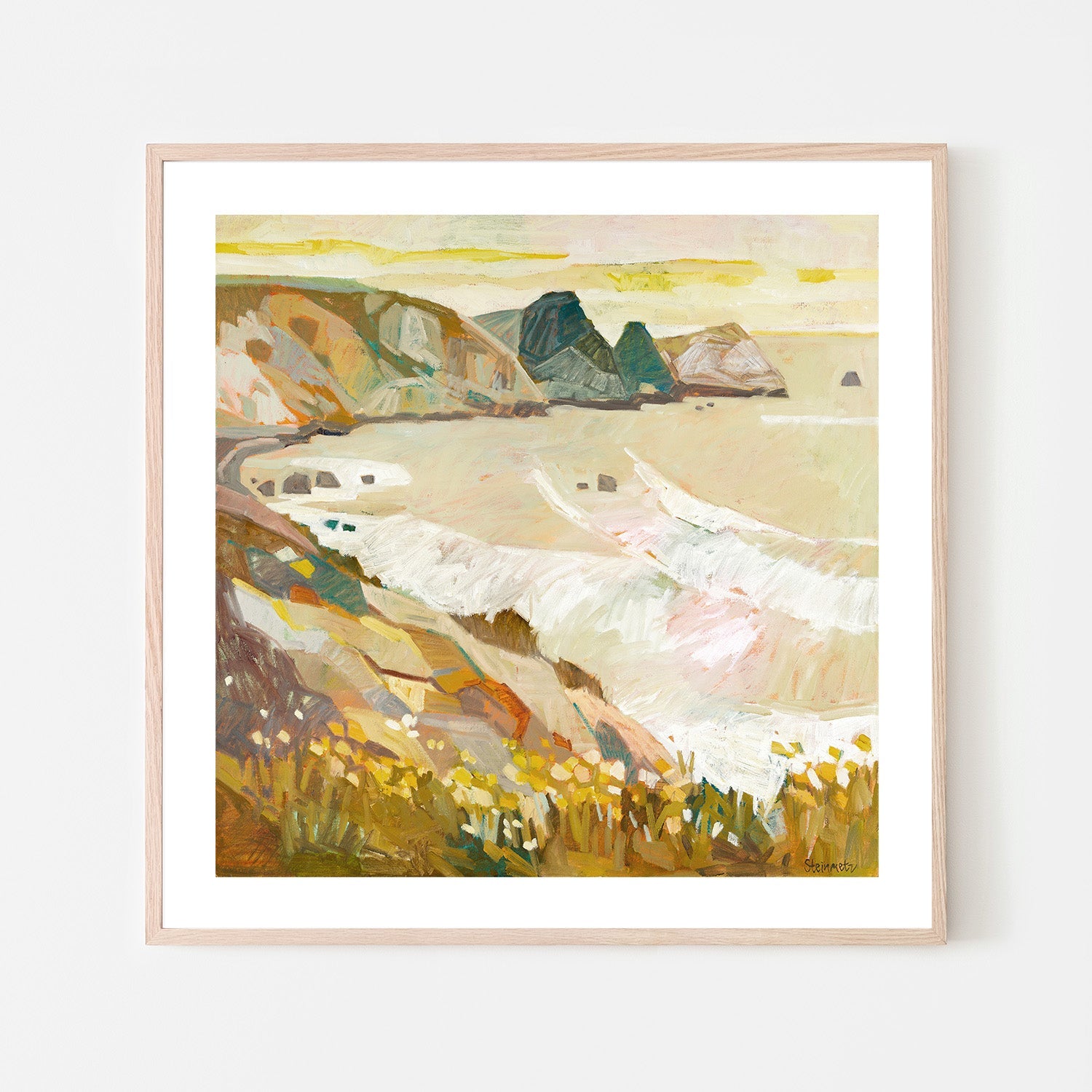 wall-art-print-canvas-poster-framed-Lemon Light, Big Sur , By Liana Steinmetz-6