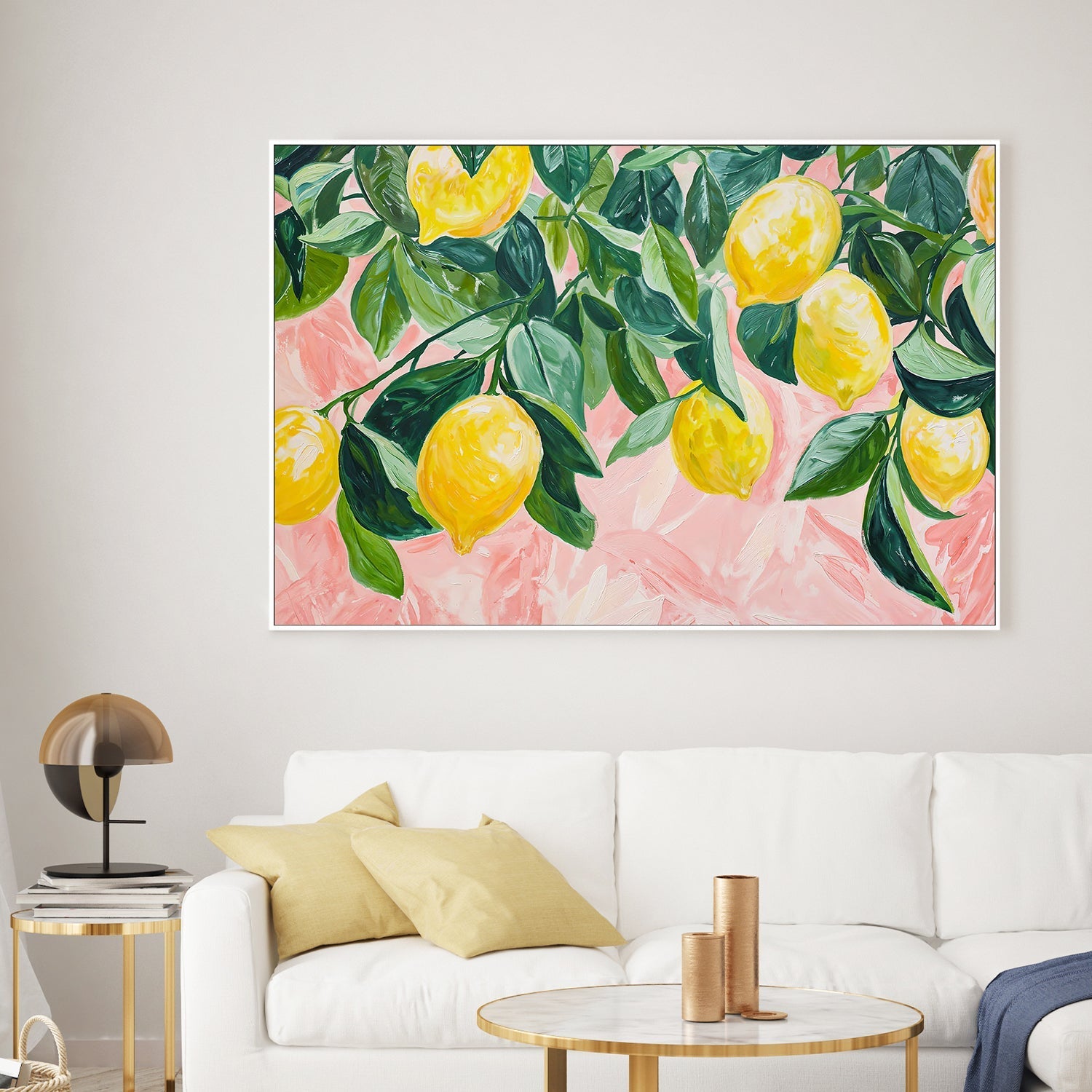 wall-art-print-canvas-poster-framed-Lemon tree , By Lady Hana-2