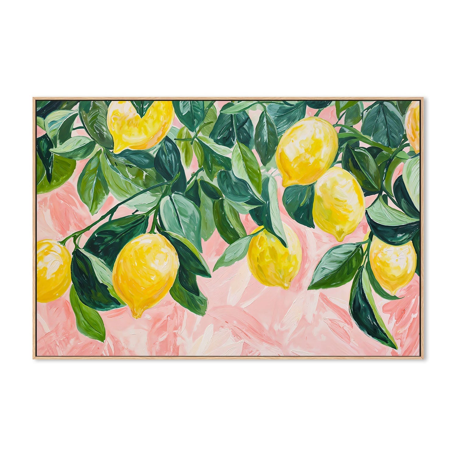 wall-art-print-canvas-poster-framed-Lemon tree , By Lady Hana-4