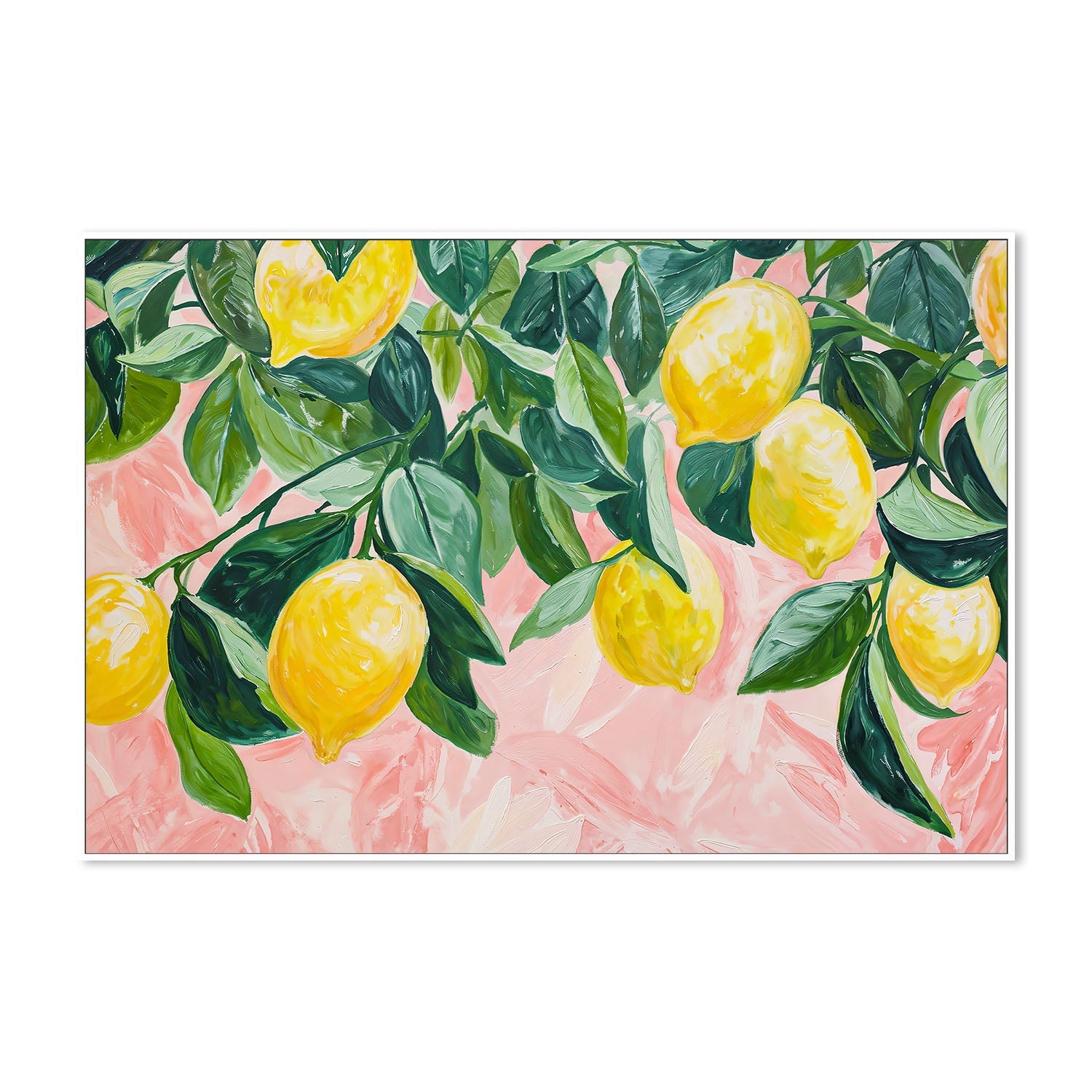 wall-art-print-canvas-poster-framed-Lemon tree , By Lady Hana-5