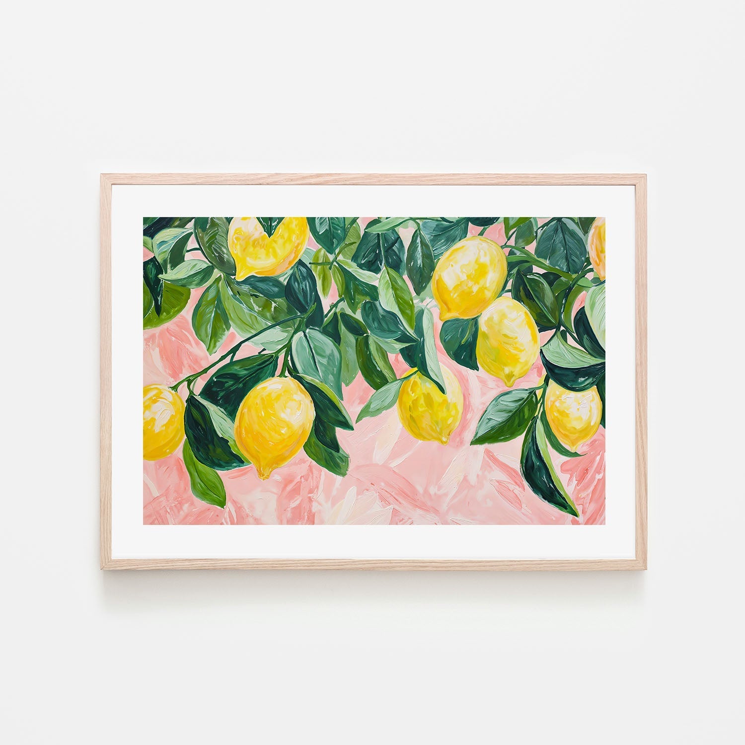 wall-art-print-canvas-poster-framed-Lemon tree , By Lady Hana-6