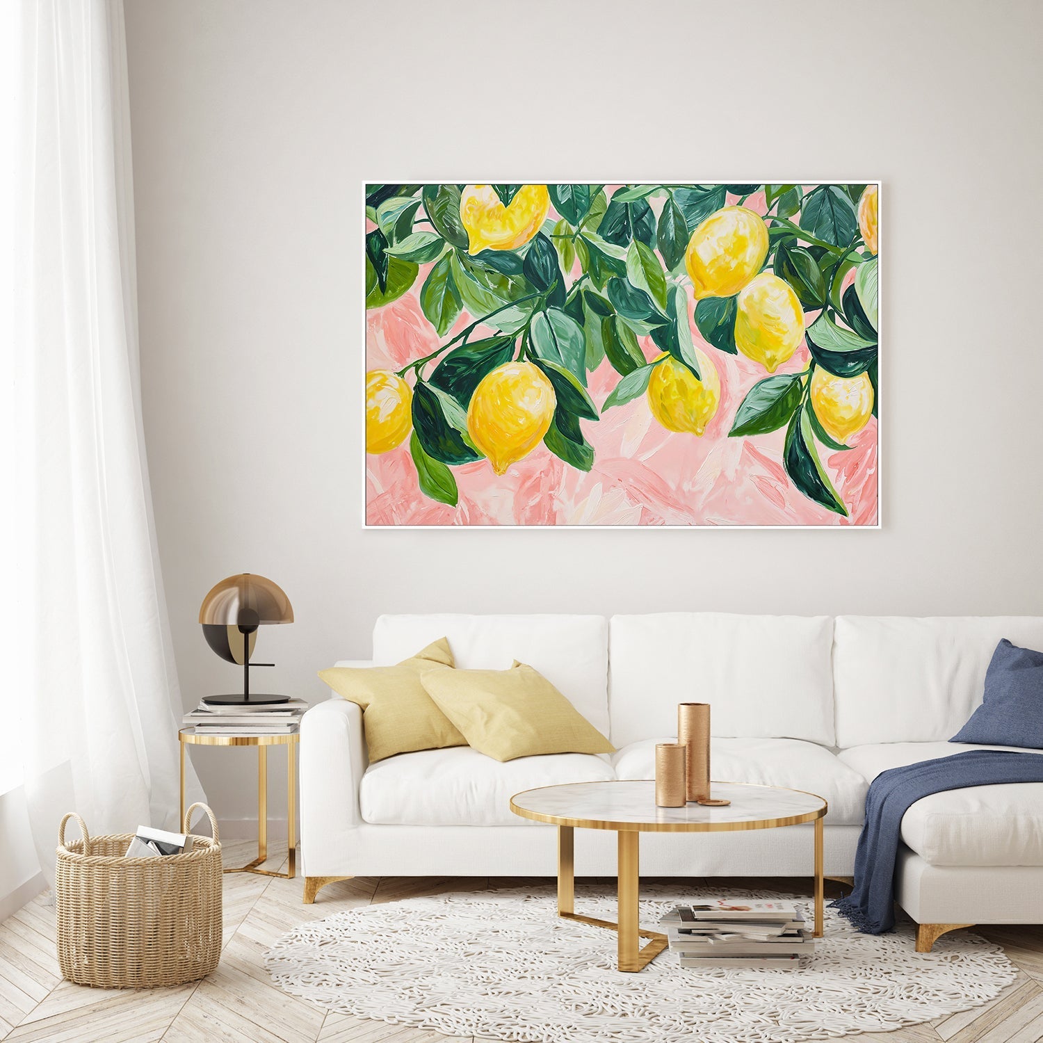 wall-art-print-canvas-poster-framed-Lemon tree , By Lady Hana-7