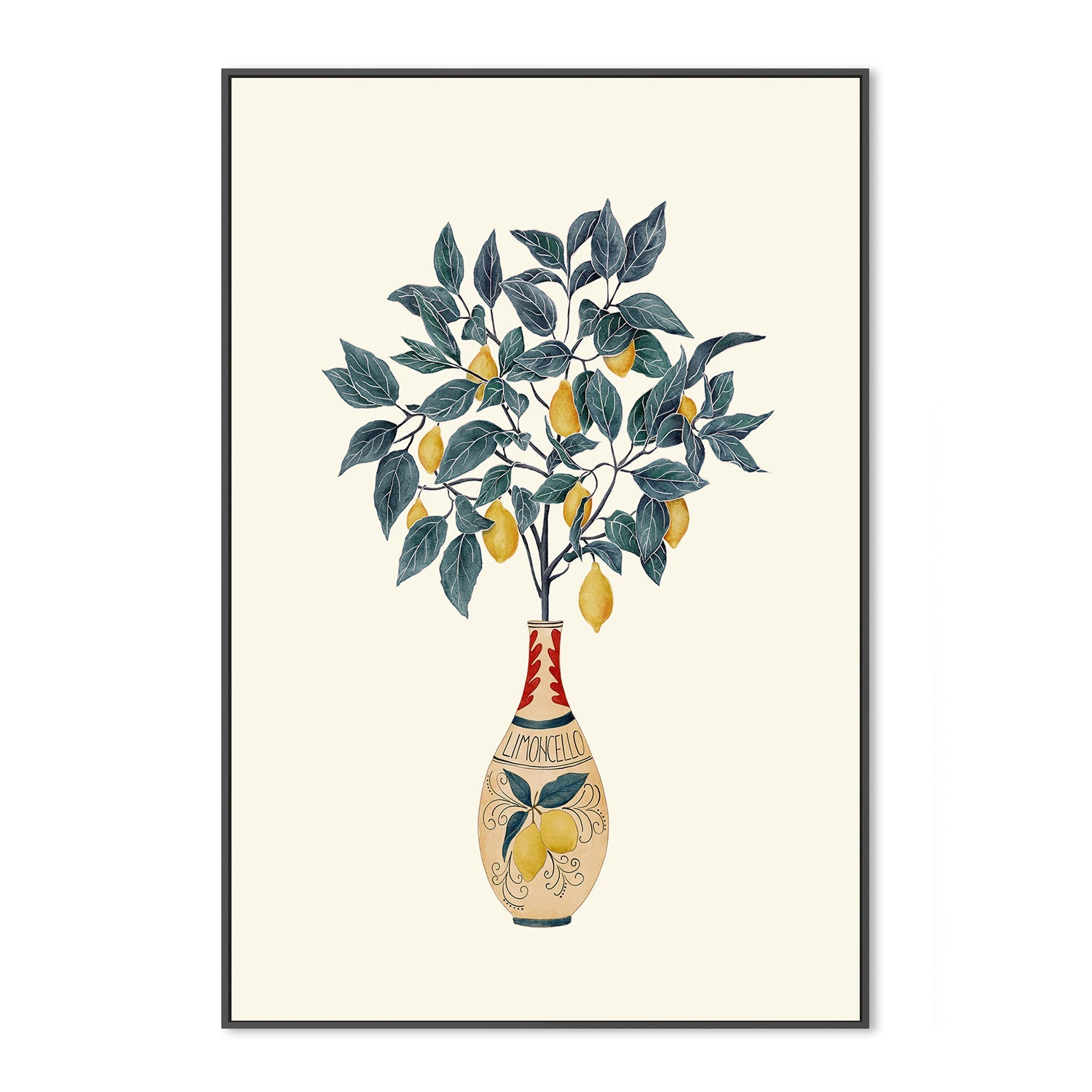 wall-art-print-canvas-poster-framed-Lemon Tree Delight-3