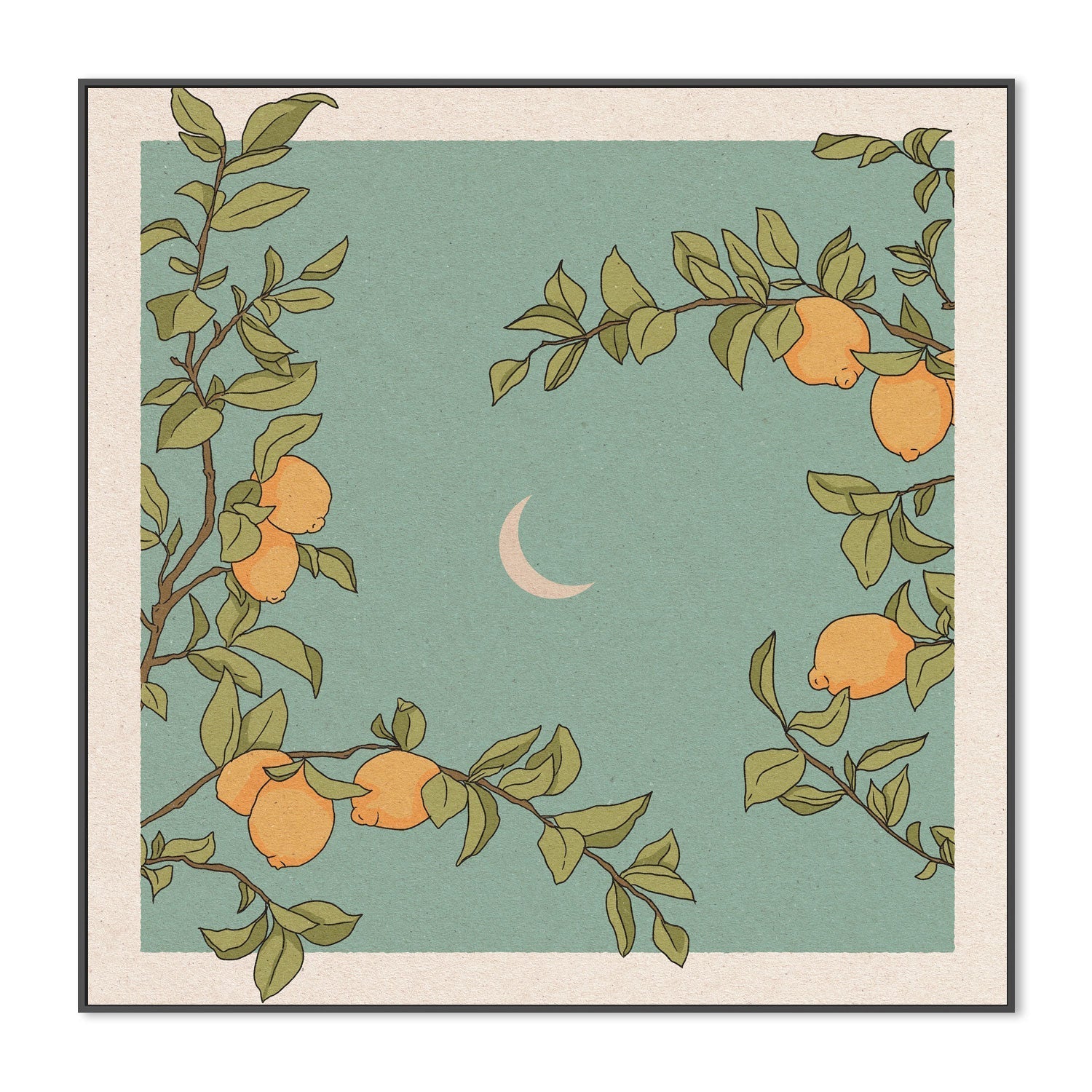 wall-art-print-canvas-poster-framed-Lemon Tree Plant , By Cai & Jo-3