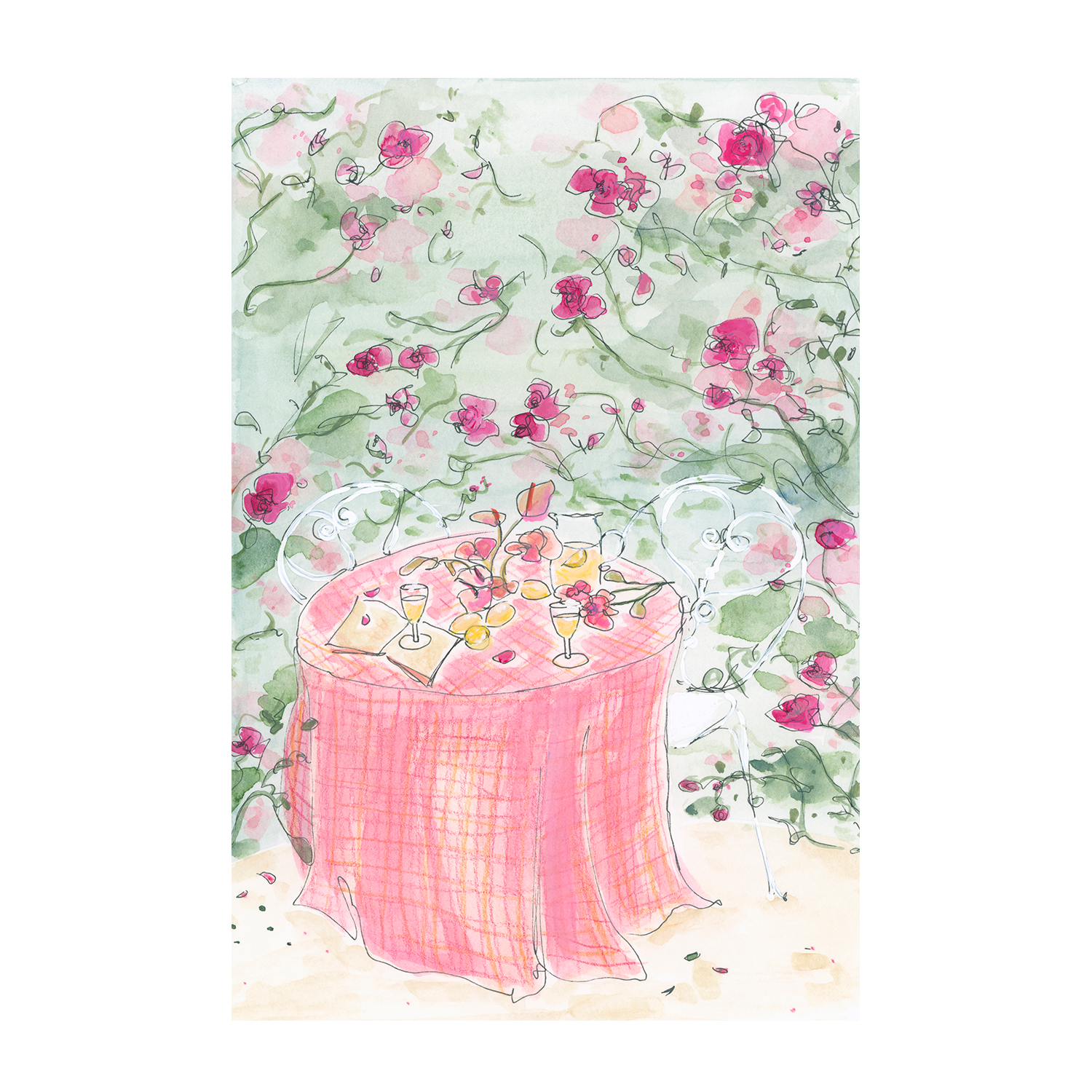 wall-art-print-canvas-poster-framed-Lemonade Party , By Katharina Puritscher-1