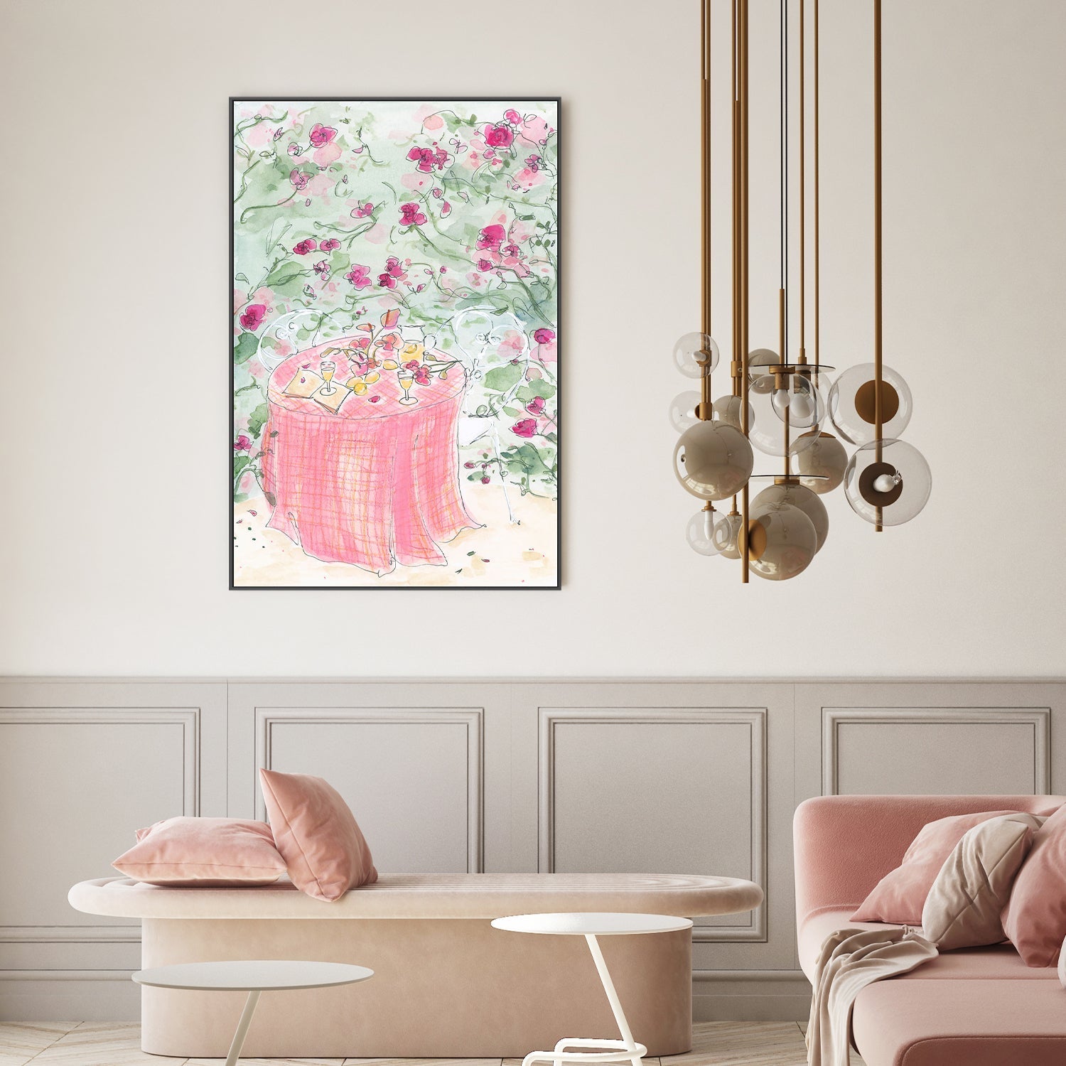 wall-art-print-canvas-poster-framed-Lemonade Party , By Katharina Puritscher-2