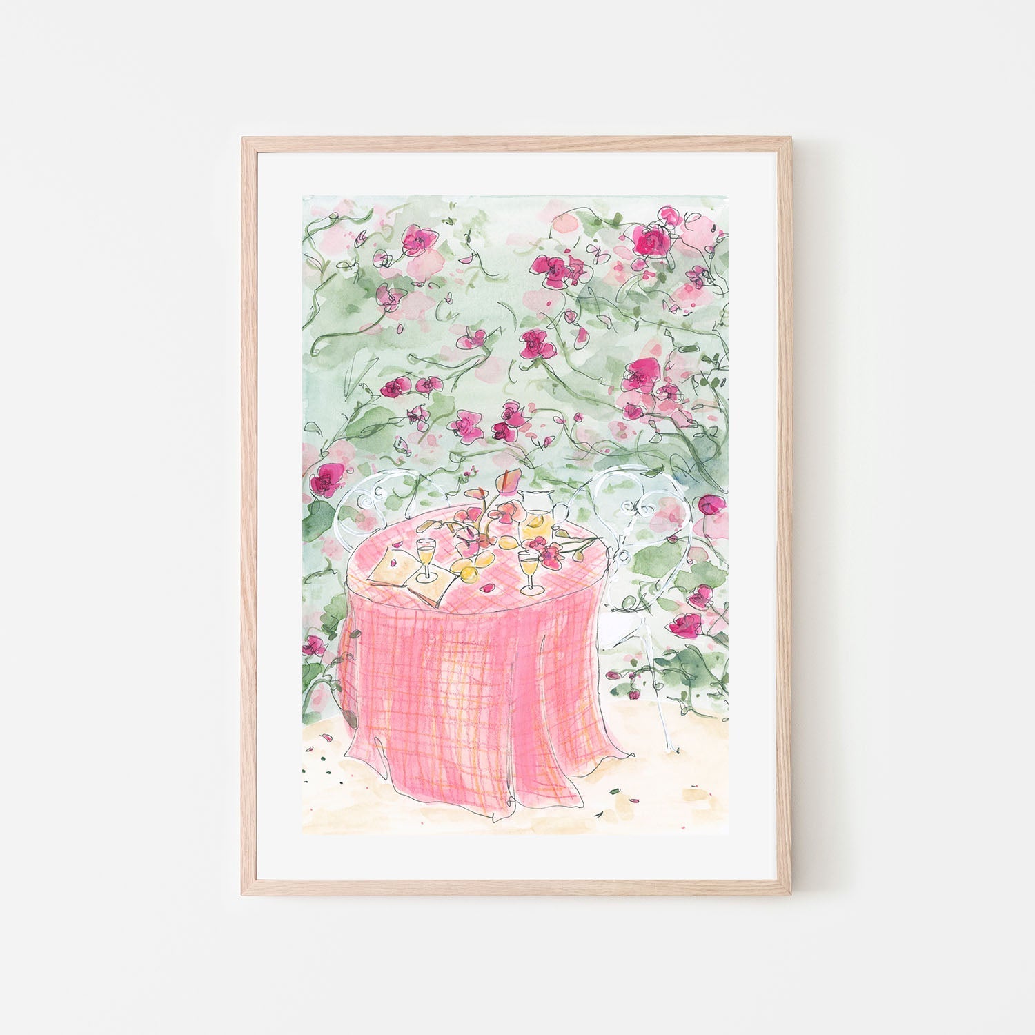 wall-art-print-canvas-poster-framed-Lemonade Party , By Katharina Puritscher-6