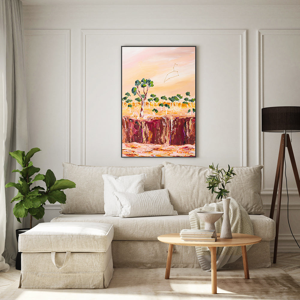 wall-art-print-canvas-poster-framed-Leo , By Eloise Pervez-GIOIA-WALL-ART