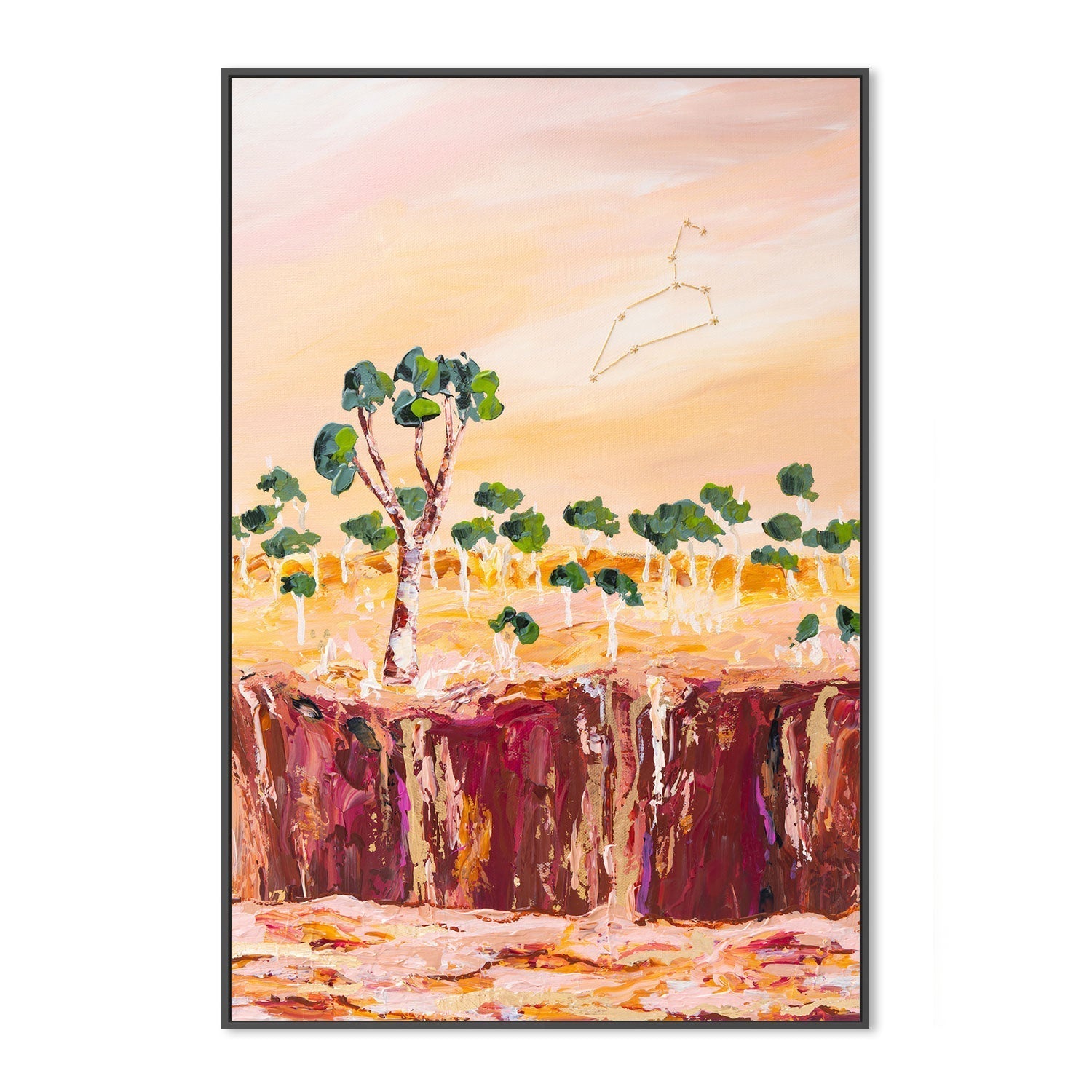 wall-art-print-canvas-poster-framed-Leo , By Eloise Pervez-GIOIA-WALL-ART