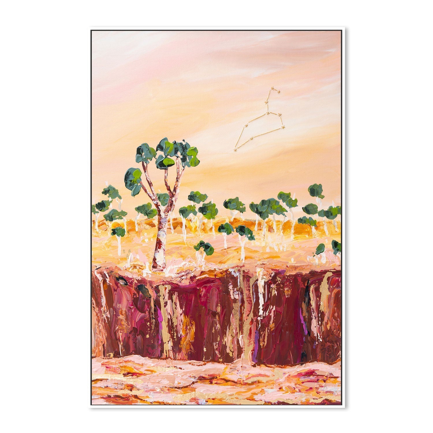 wall-art-print-canvas-poster-framed-Leo , By Eloise Pervez-GIOIA-WALL-ART