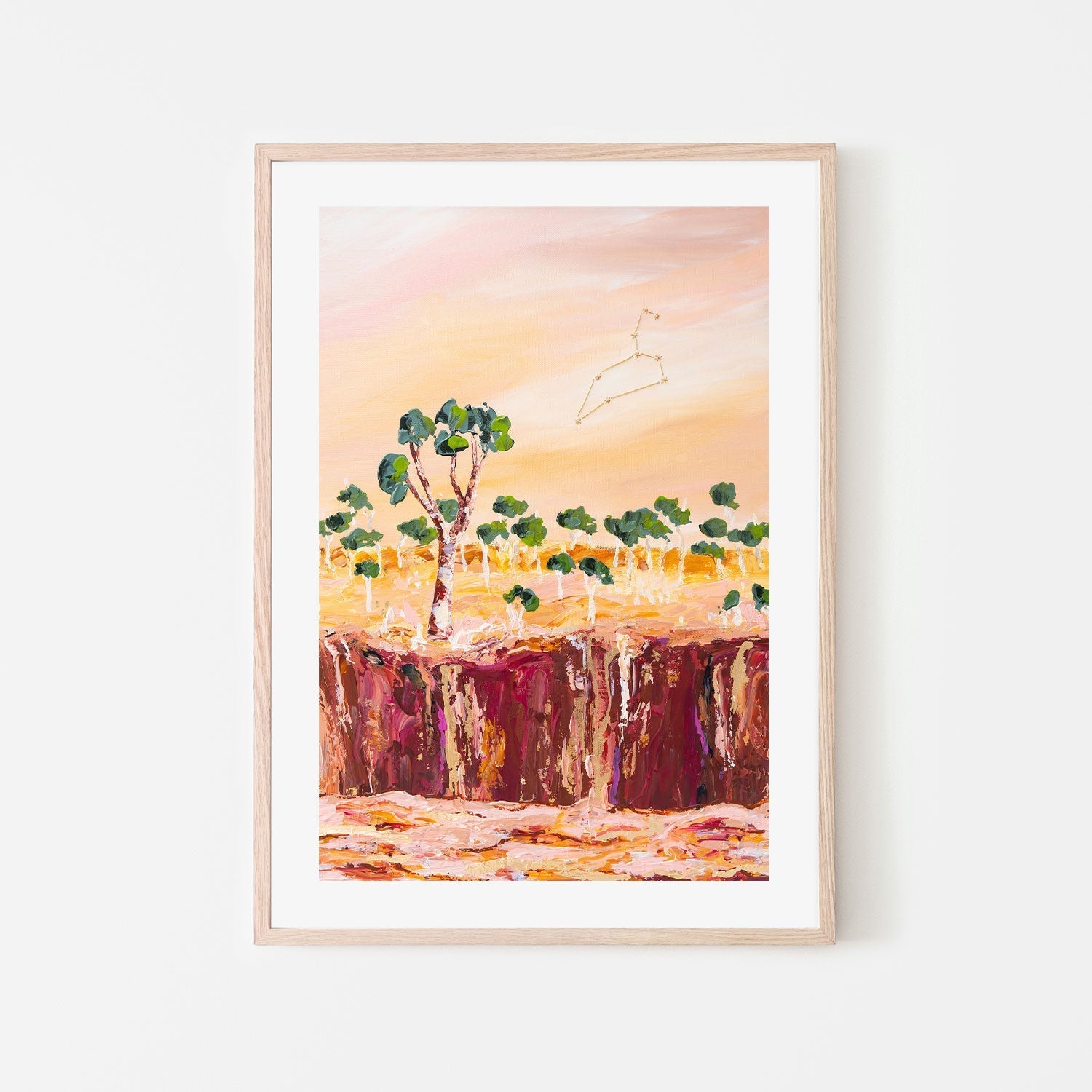 wall-art-print-canvas-poster-framed-Leo , By Eloise Pervez-GIOIA-WALL-ART