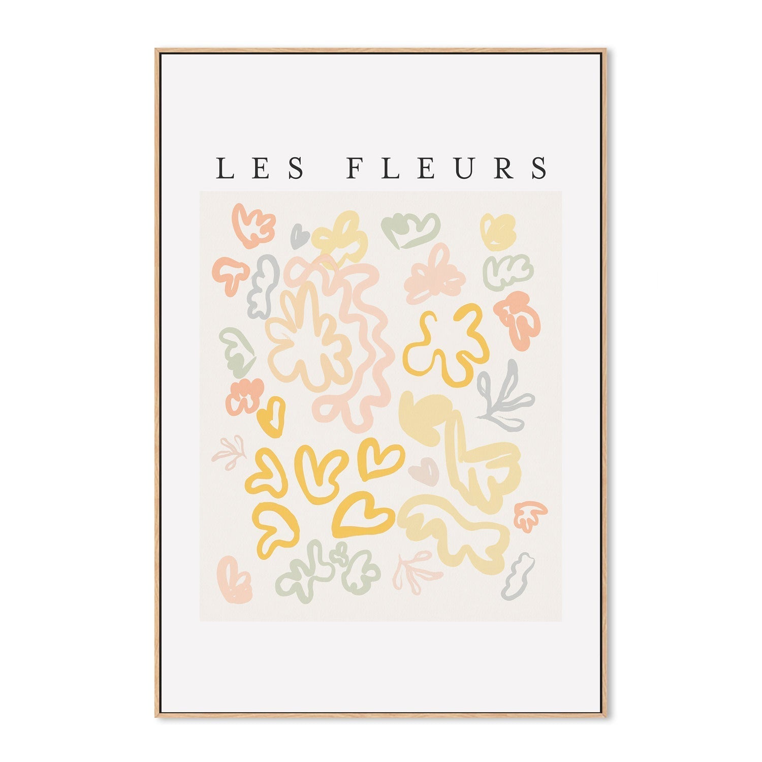 wall-art-print-canvas-poster-framed-Les Fleurs , By Leah Straatsma-4