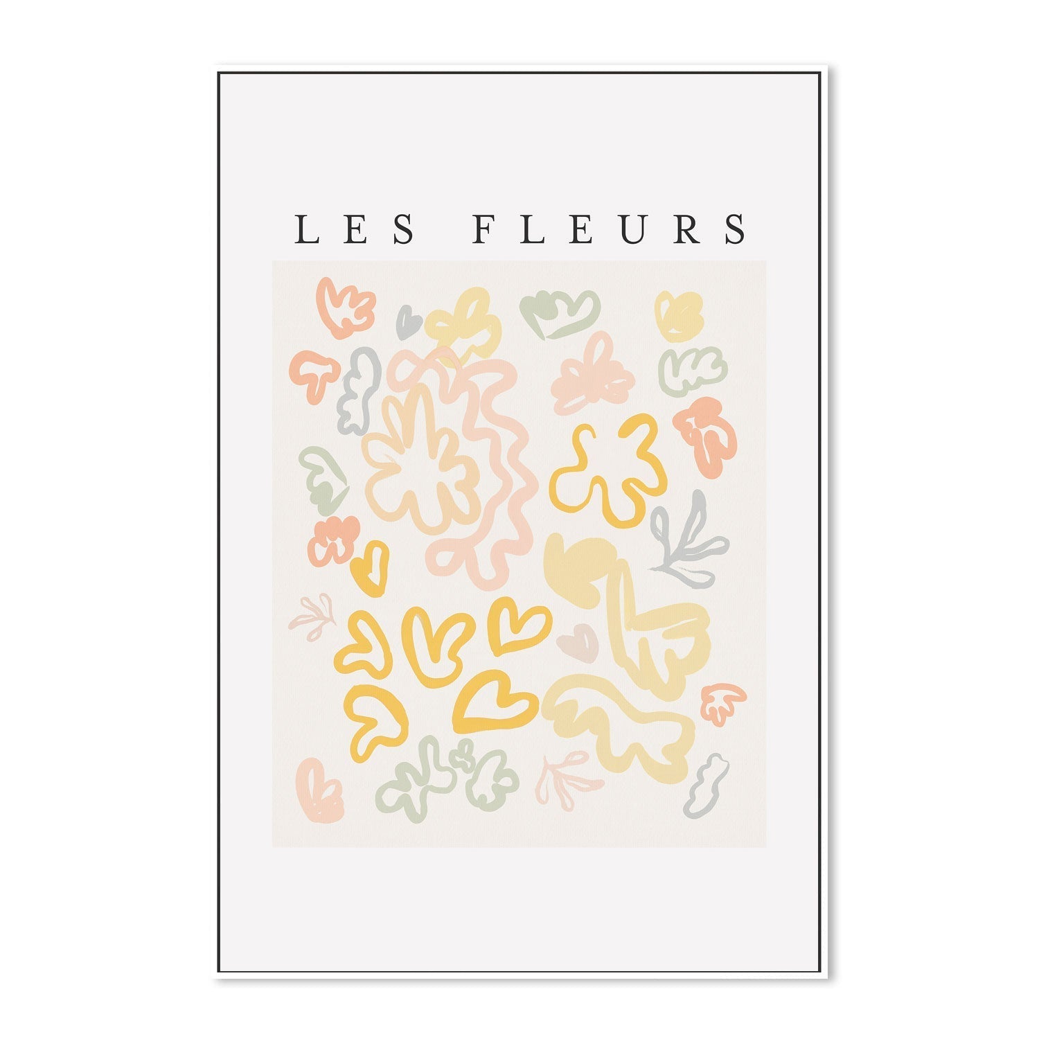 wall-art-print-canvas-poster-framed-Les Fleurs , By Leah Straatsma-5