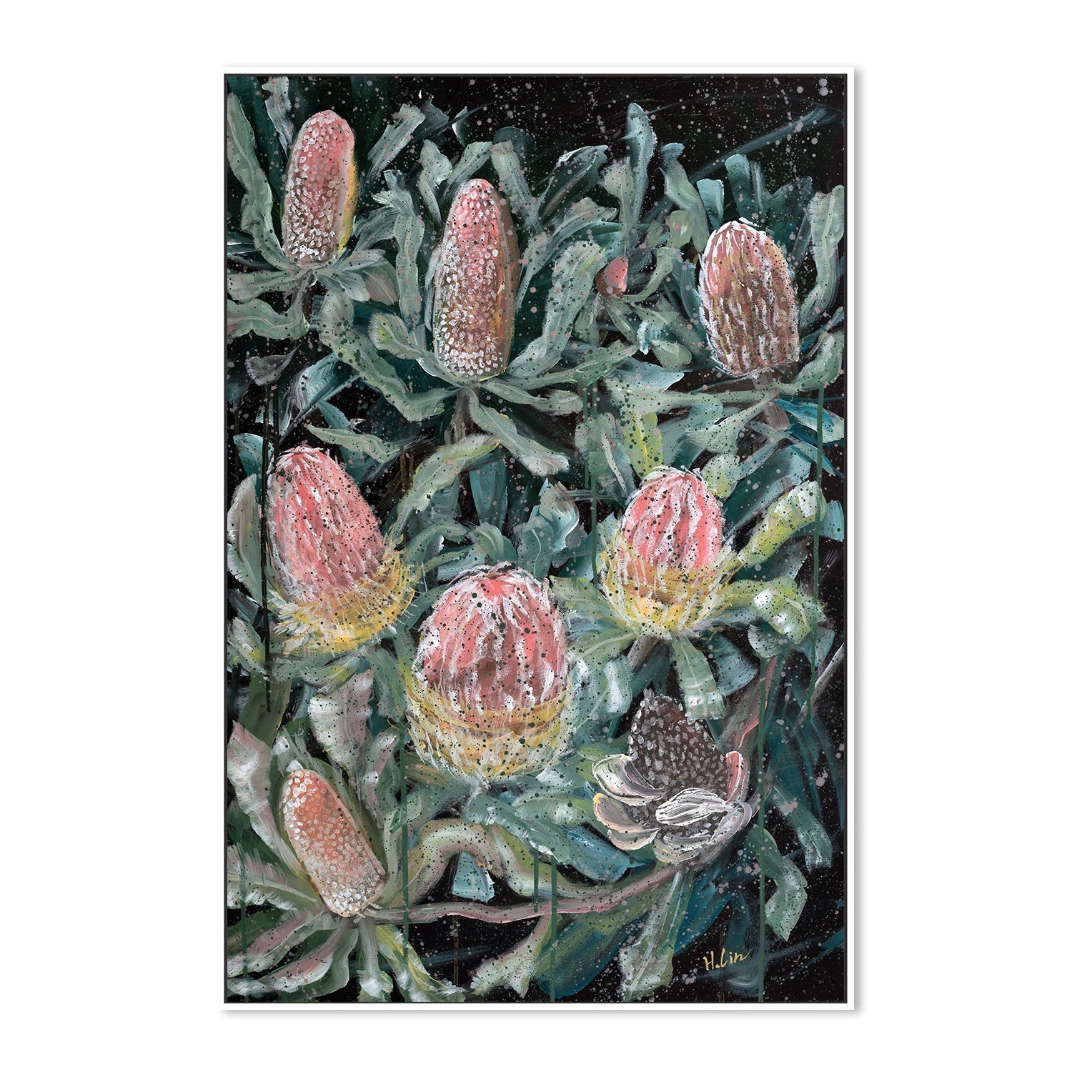 wall-art-print-canvas-poster-framed-Let's Make A Wish , By Hsin Lin-5