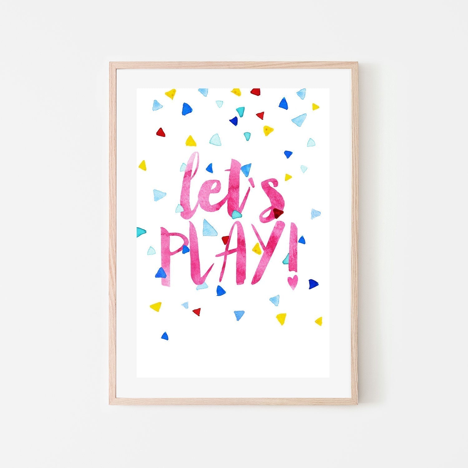 wall-art-print-canvas-poster-framed-Let's Play! , By Treechild-GIOIA-WALL-ART