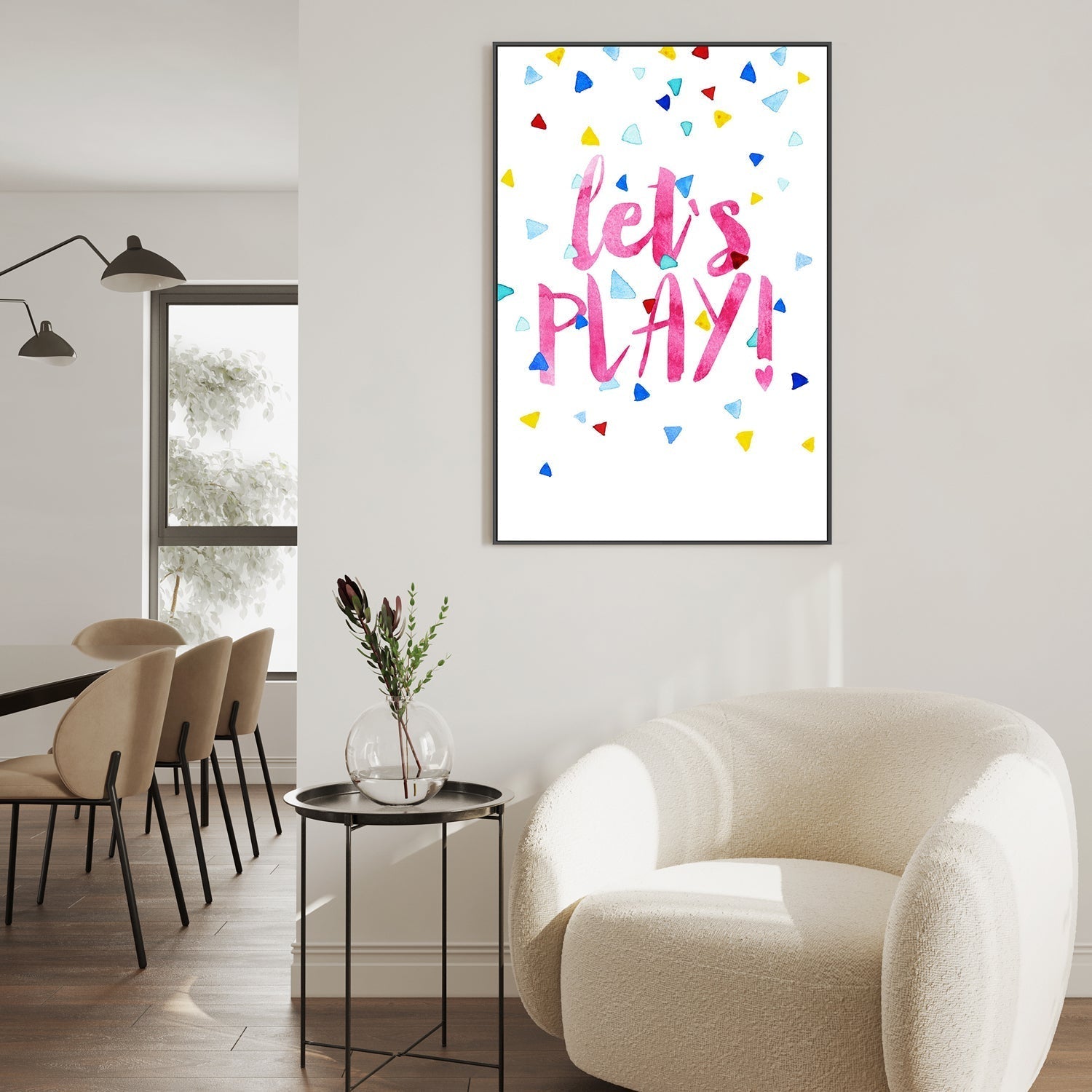 wall-art-print-canvas-poster-framed-Let's Play! , By Treechild-GIOIA-WALL-ART