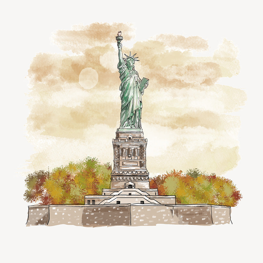 wall-art-print-canvas-poster-framed-Liberty is Light-1