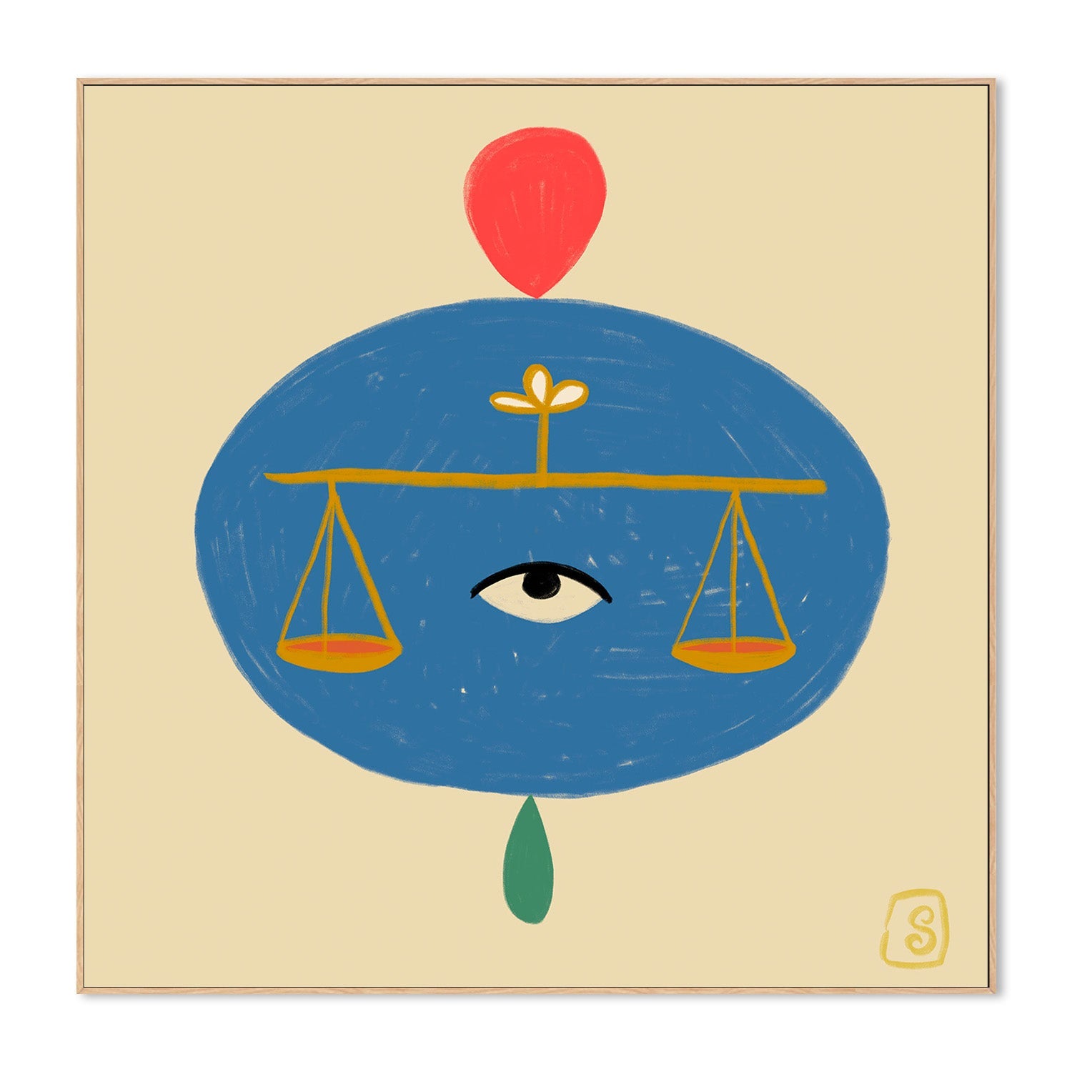 wall-art-print-canvas-poster-framed-Libra-4