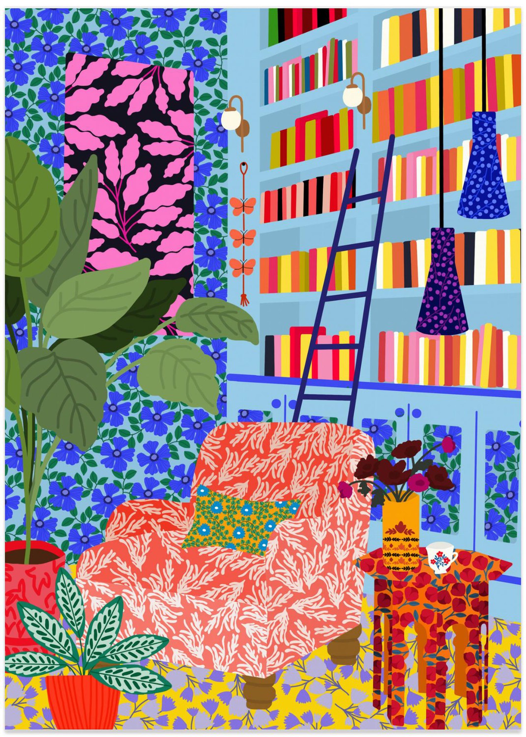 Library , By Rafaela Mascaro