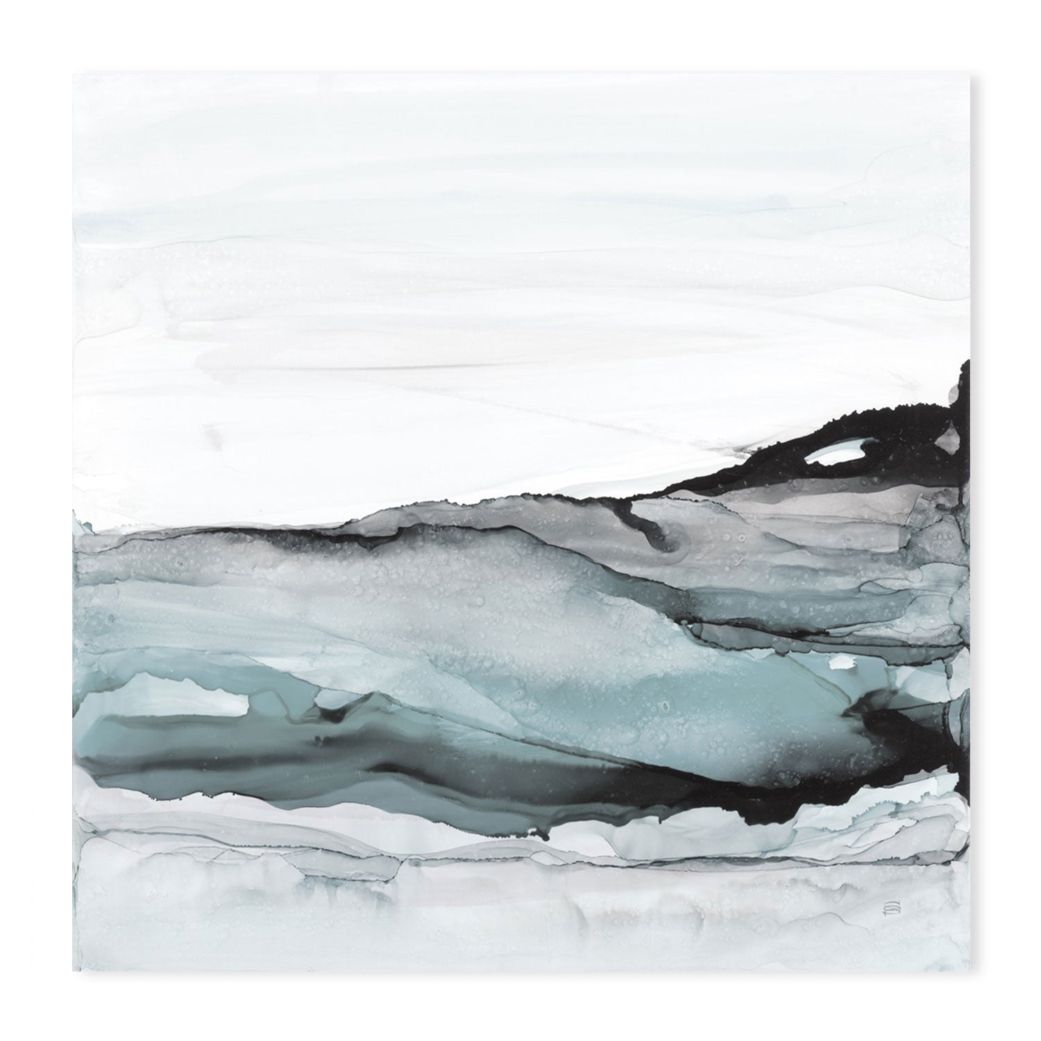 wall-art-print-canvas-poster-framed-Light Aquascape, Set of 2-by-Chris Paschke-Gioia Wall Art