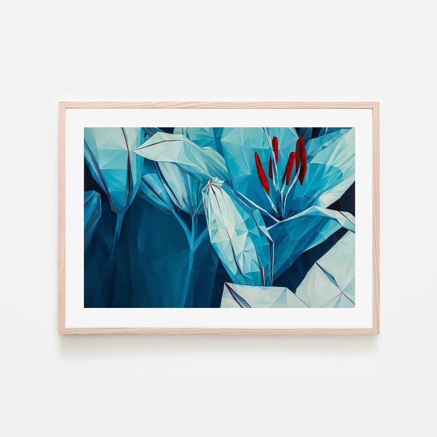 wall-art-print-canvas-poster-framed-Light, Shadows, Lilies , By Olena Kosenko-6