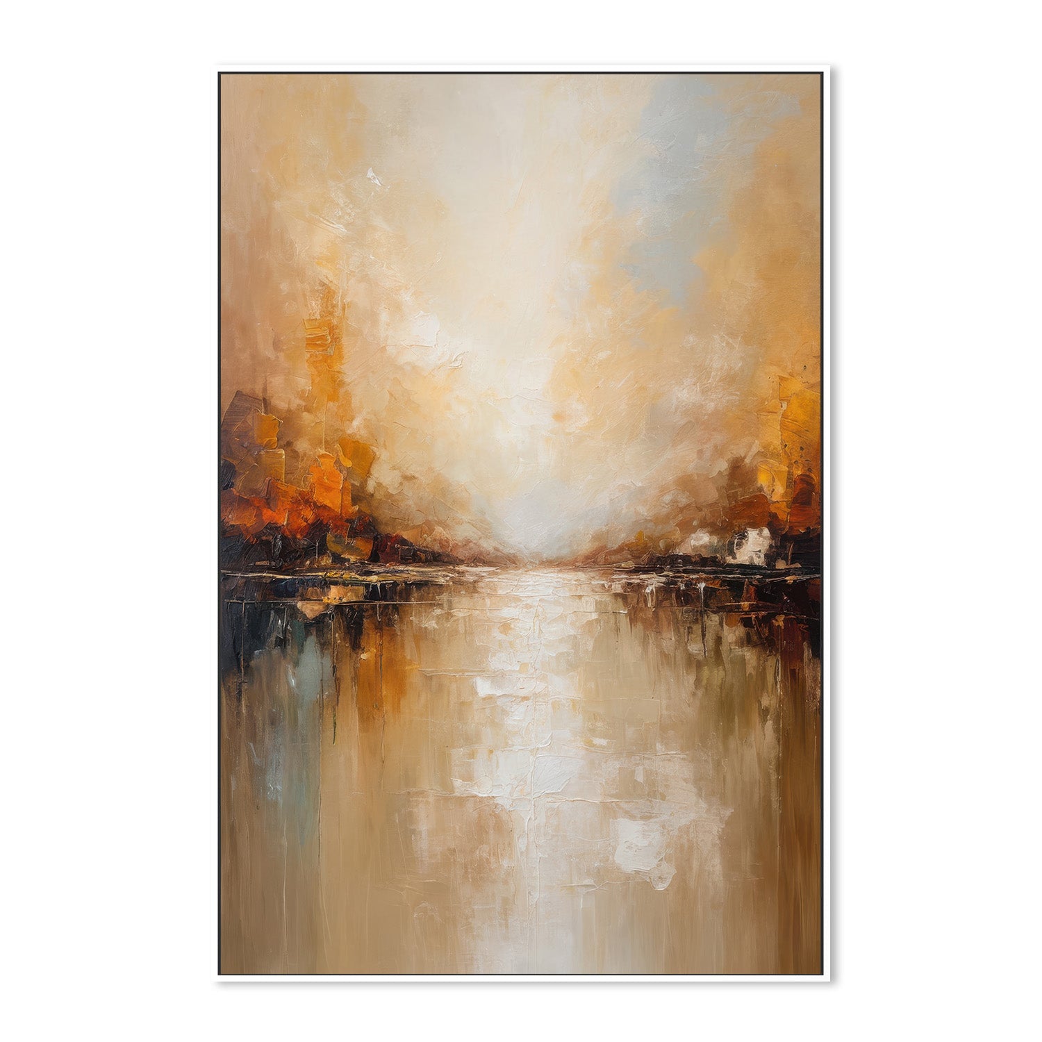 wall-art-print-canvas-poster-framed-light sparkling on water-5